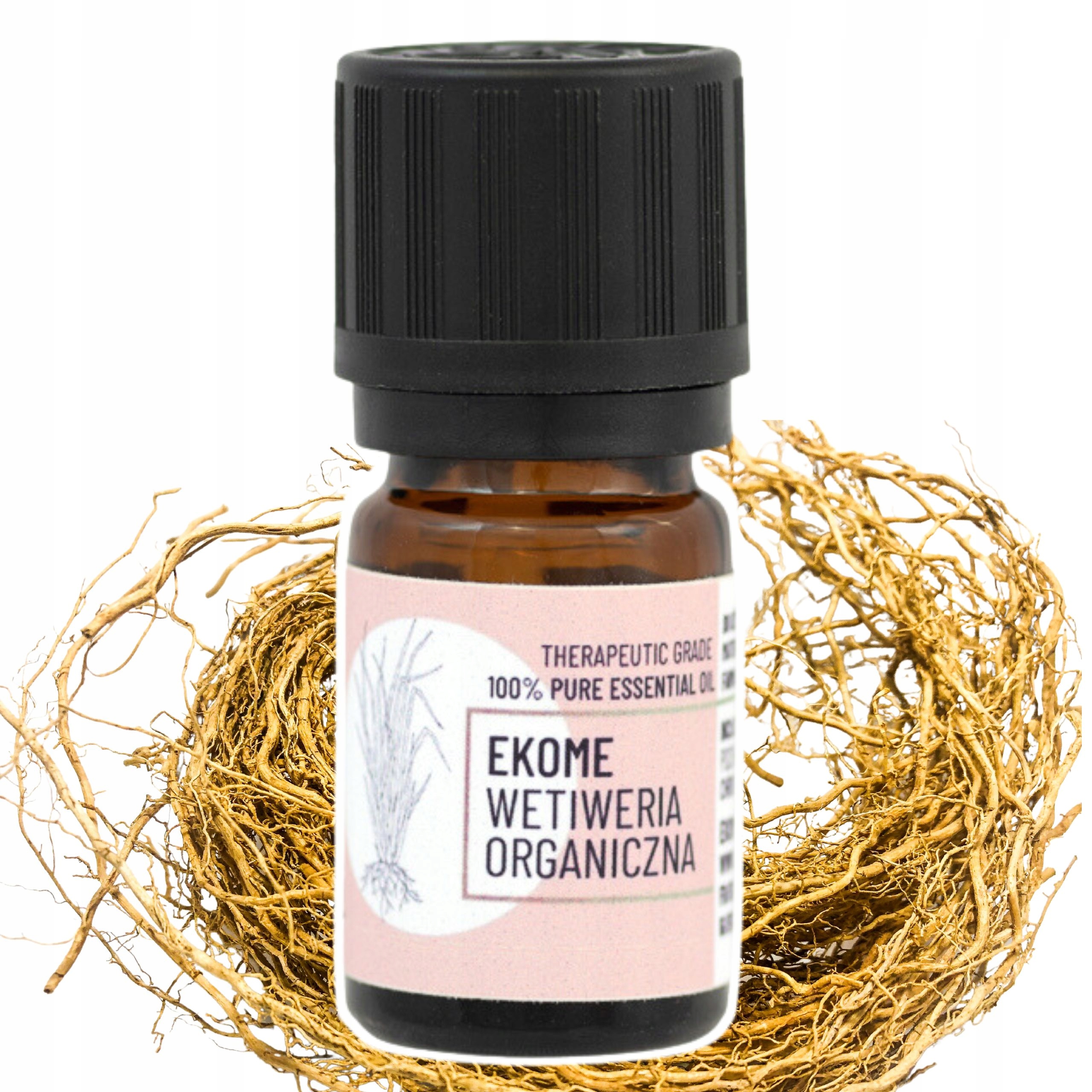 Ekome organiczny olejek eteryczny Wetiweria 5 ml