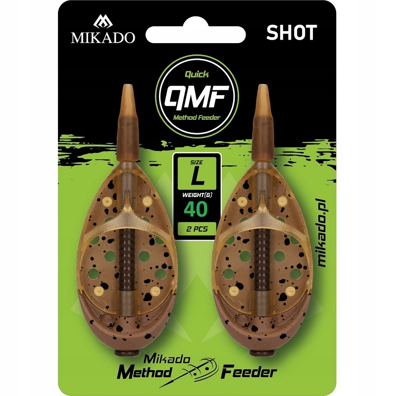 Mikado Koszyczek method feeder Shot Q.m.f. L 40g