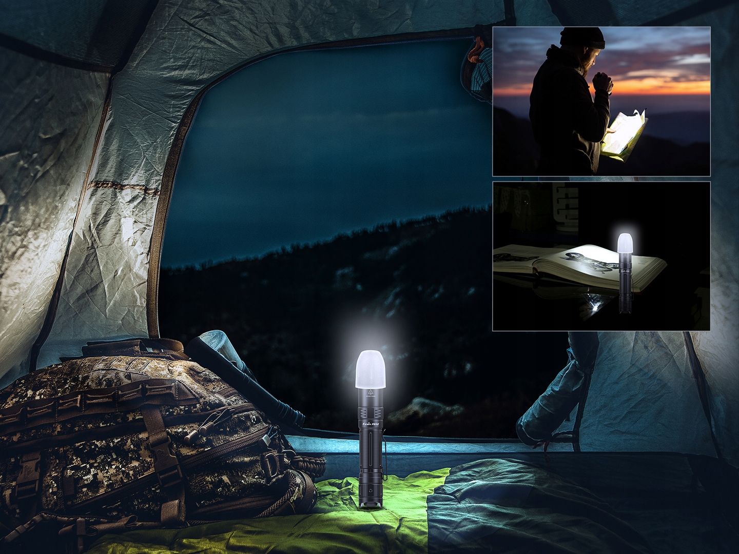 Latarka diodowa Fenix PD32 V2.0 Liczba trybów 4