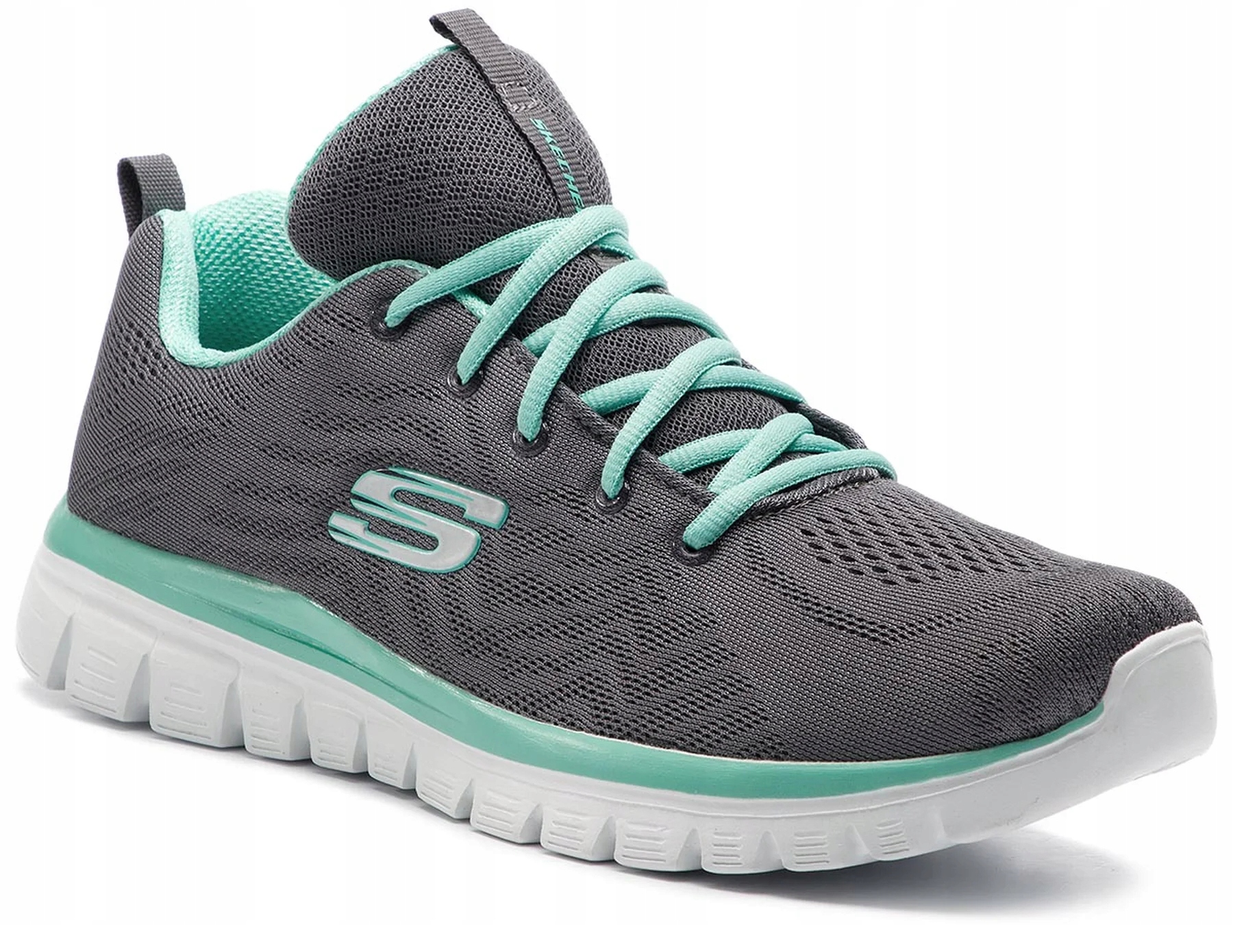 Dámské boty Skechers Graceful 12615-CCGR sportovní lehké šedé 38