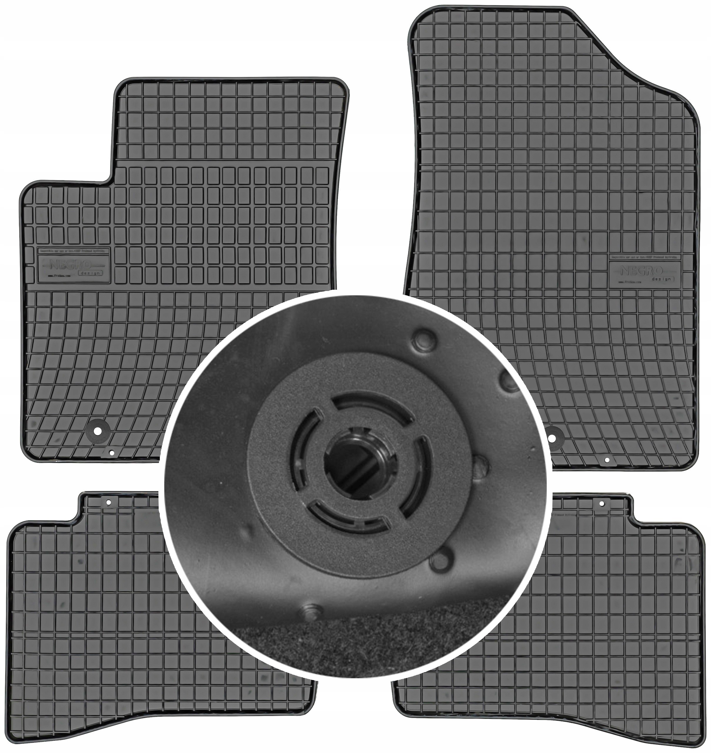 

Kia Rio III 2011-2017 Dywaniki gumowe