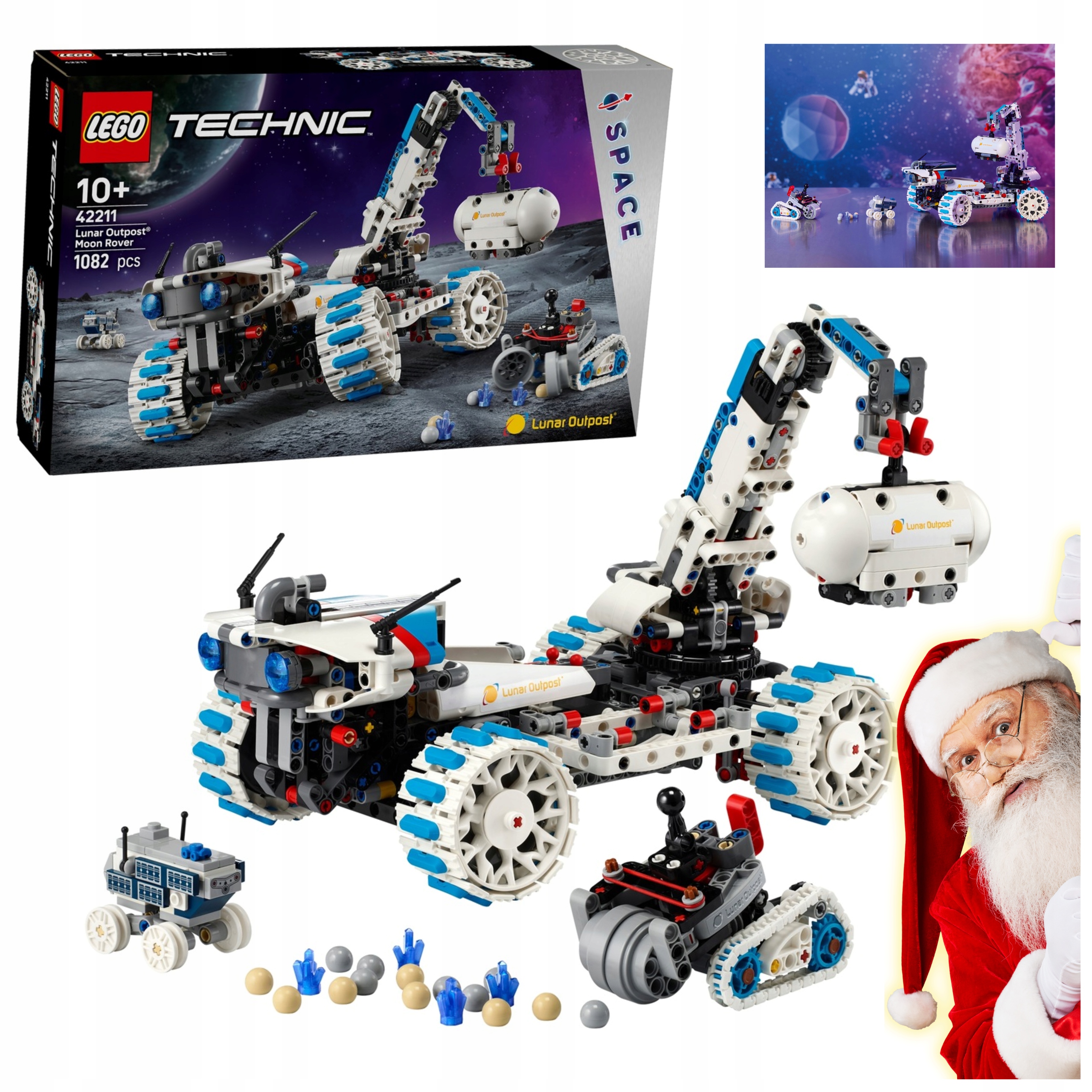 Lego(r) Technic 42211 Vesmírné vozítko měsíc Lunar Dárek Pro Dítě