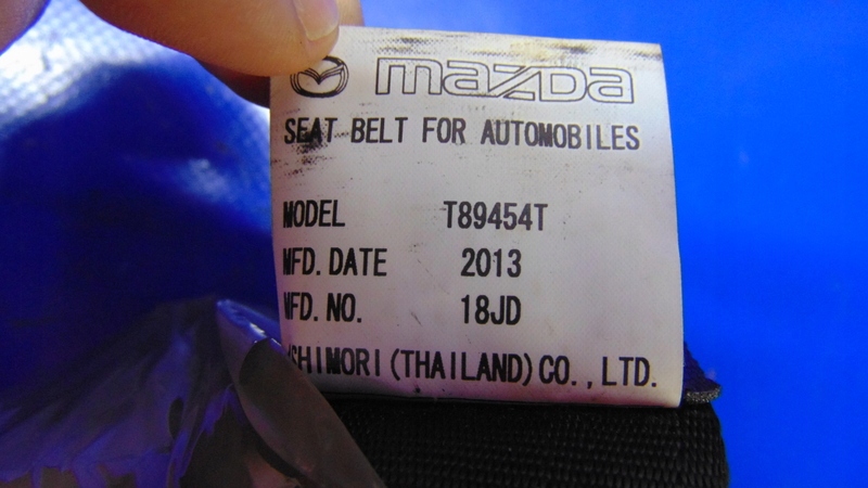Gurten Sicherheits rechts heck MAZDA CX-5 und 11-17R