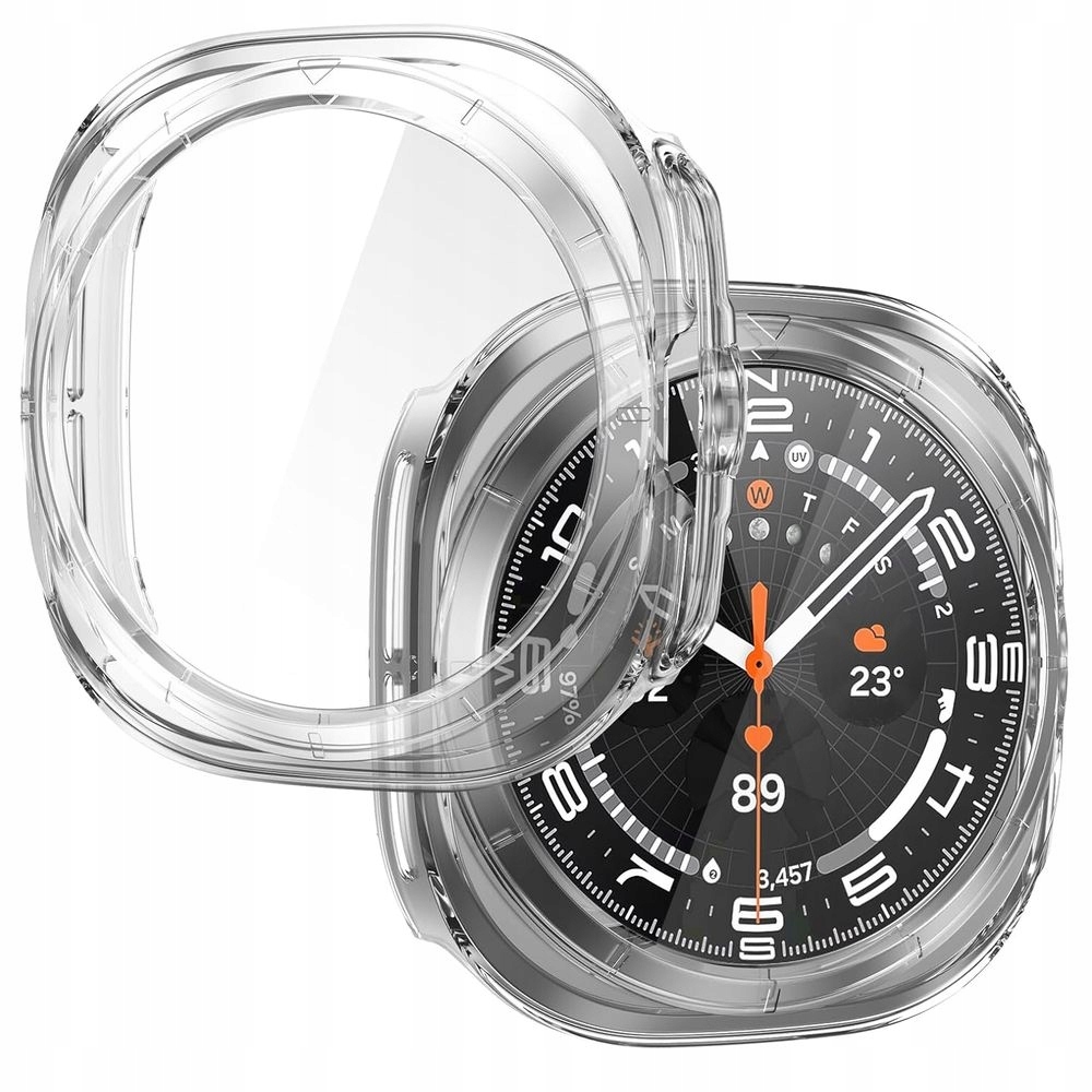 ETUI +SZKŁO 2w1 Defense Case Ochrona 360 do Samsung Galaxy Watch Ultra 47mm