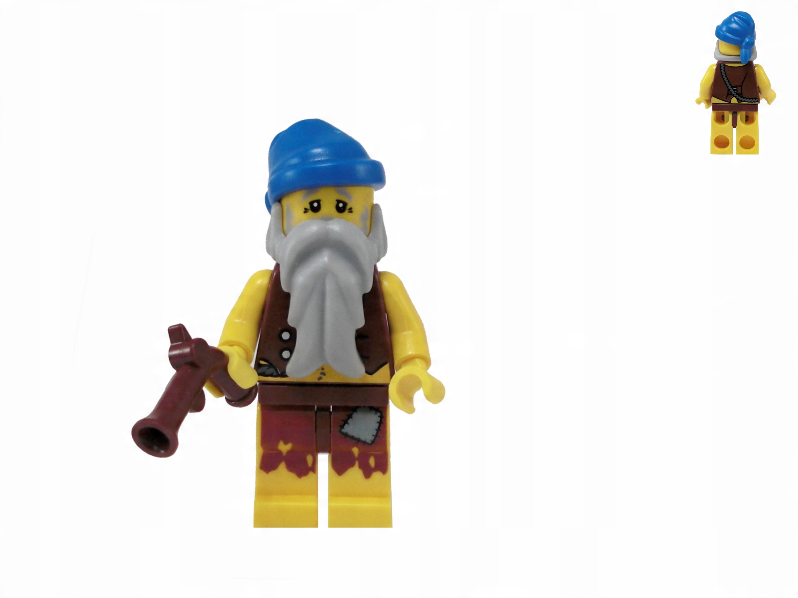 

Unikat Lego Pirates Pirat rozbitek pistolet