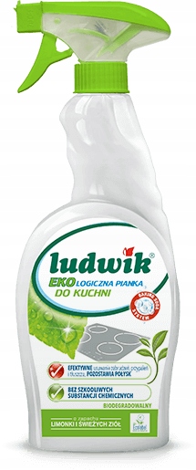 

Ludwik Ekologiczny Pianka do czyszczenia kuchni