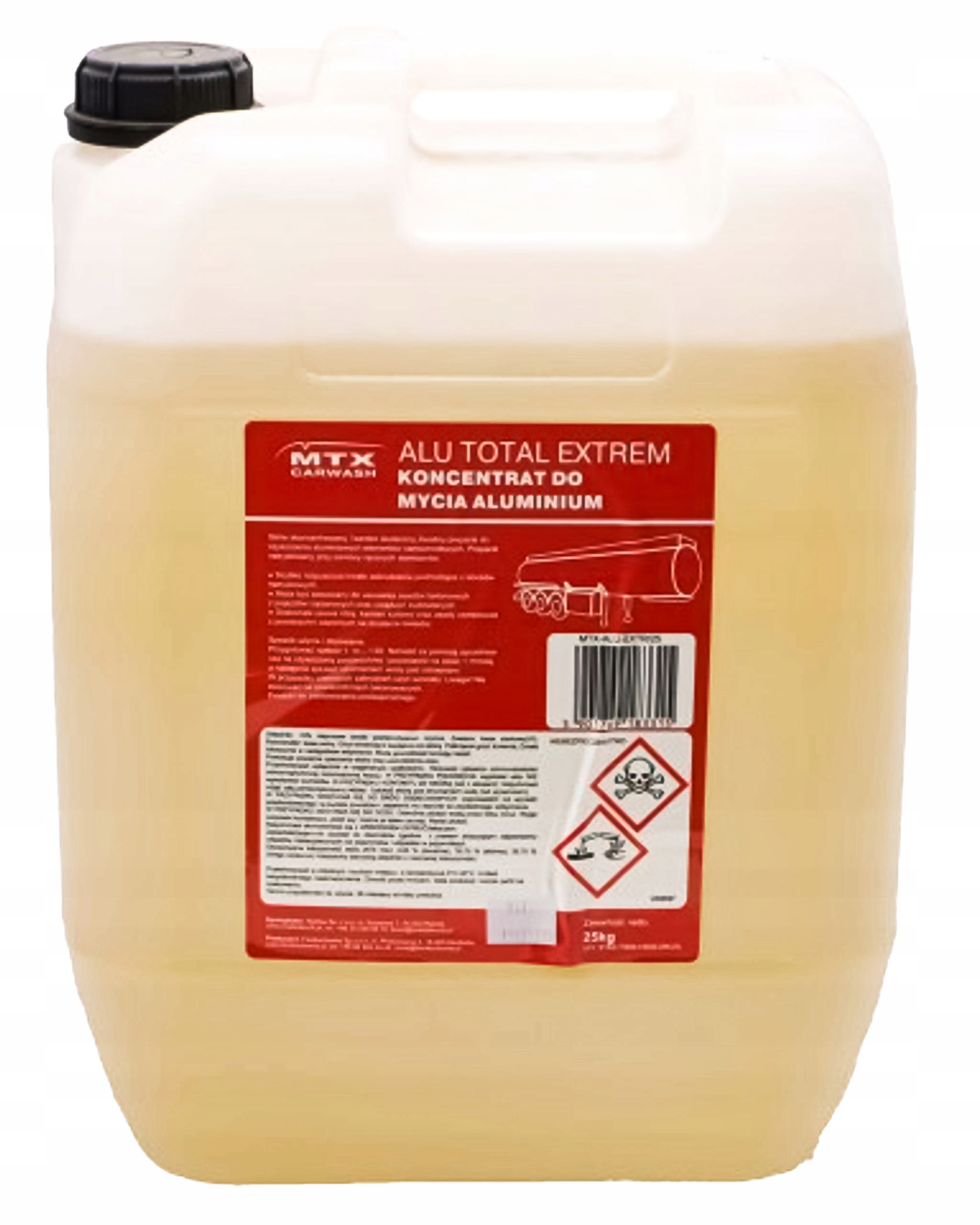 Plyn na mytí alu total extrem 25 kg Mtx MTX-ALU-EXTR/25