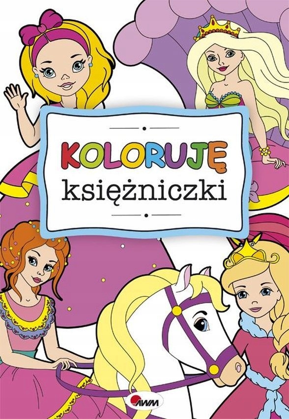 MALOWANKA z księżniczkami | Koloruję KSIĘŻNICZKI