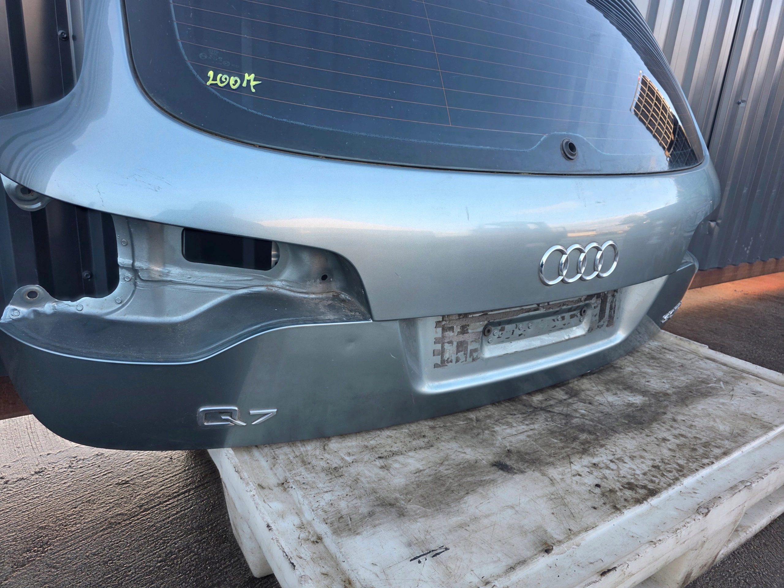 boot doors rear part AUDI Q7 4L LY7E original !!!