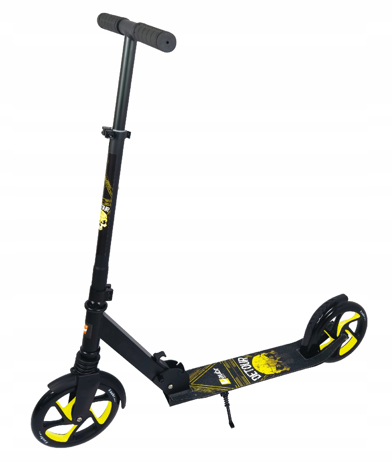 Hulajnoga z amortyzatorem Mocna! Duże Koła 200 mm