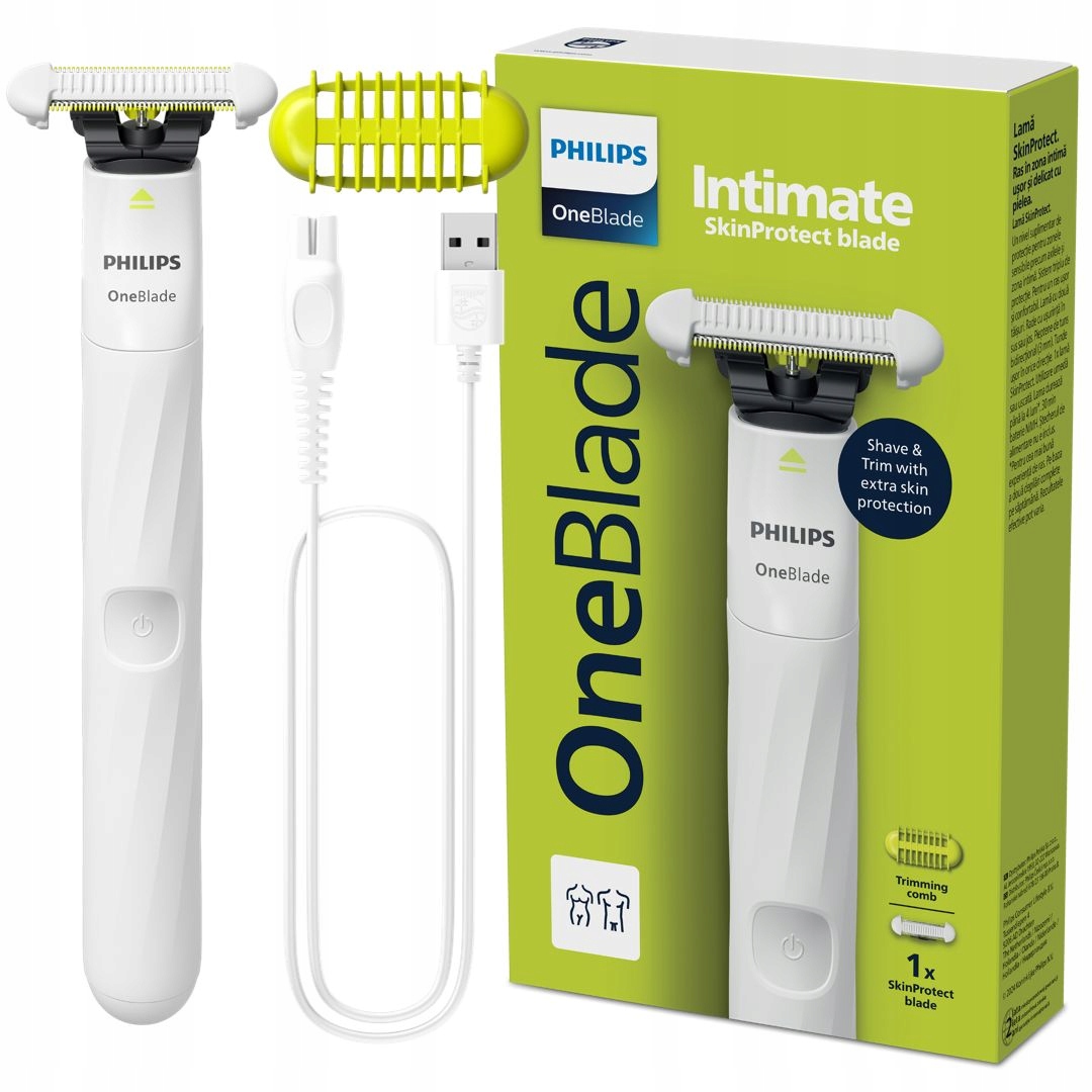 Golarka Philips Oneblade dla Kobiet Maszynka Do Miejsc Intymnych Do Golenia