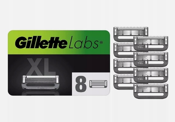 Gillette Labs Exfoliační tyčinka 8 kusů Uk