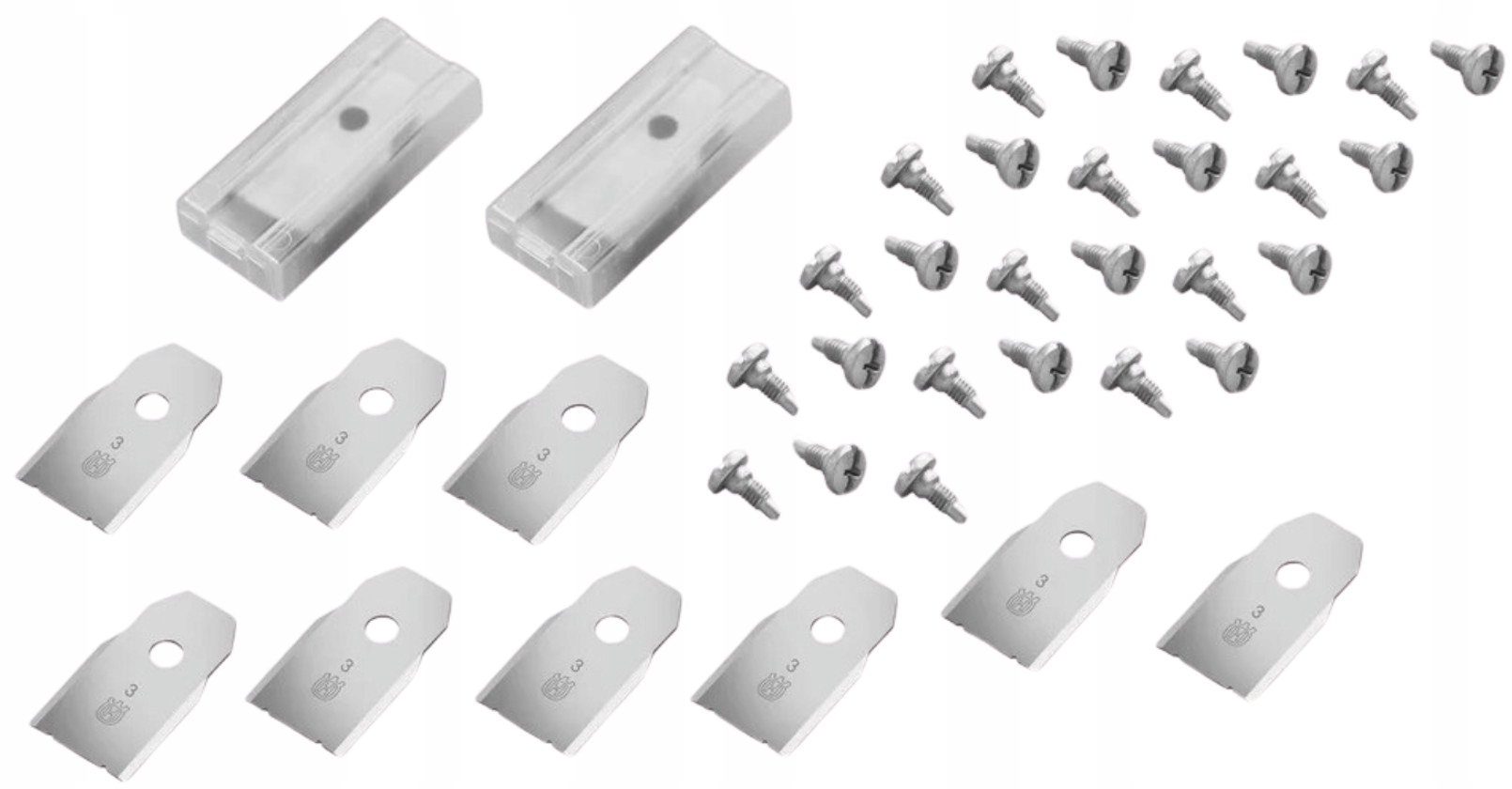 Zestaw noży zapasowych i śrub mocujących Gardena 15030-20 27 szt.