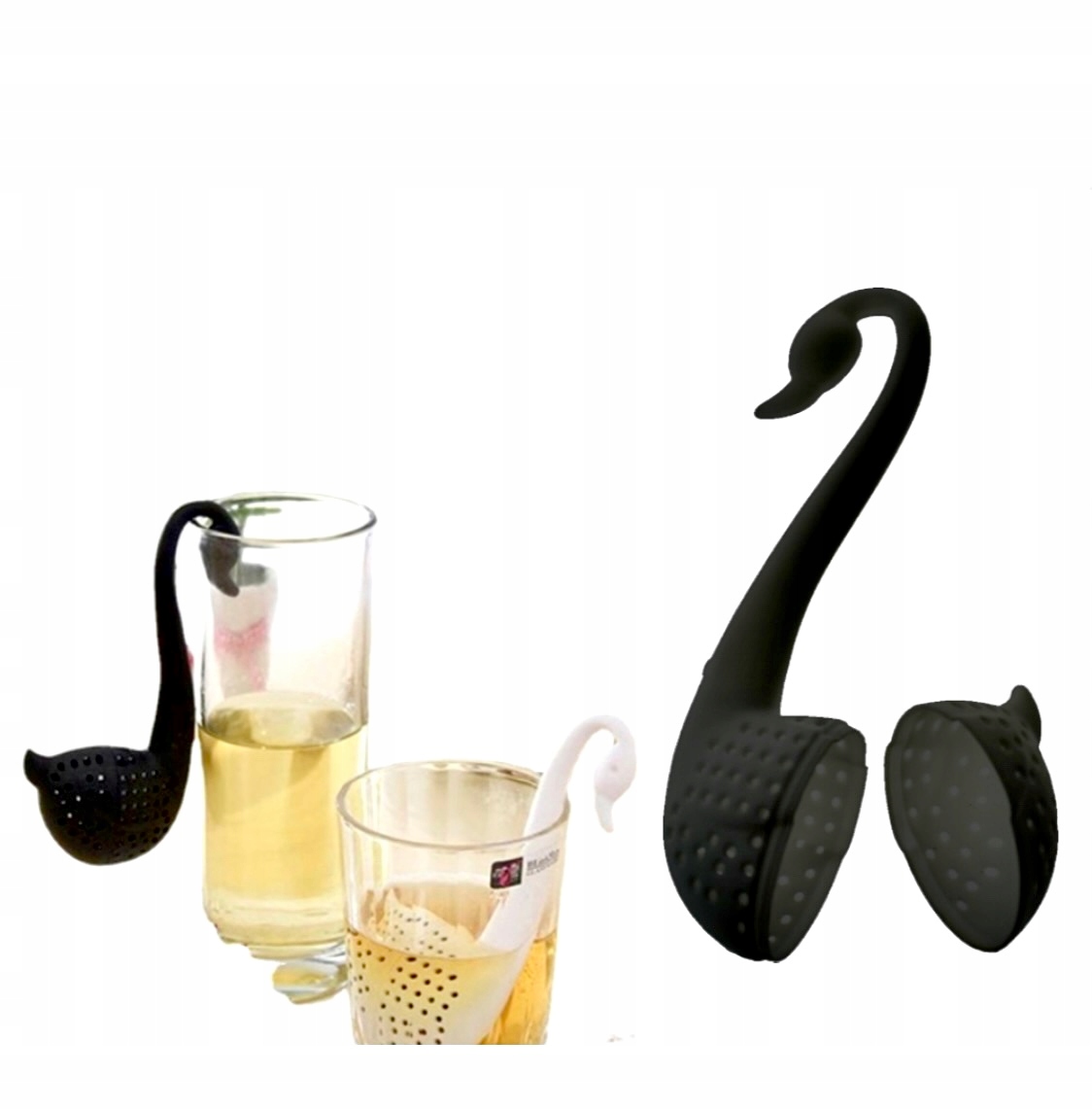 

Zaparzacz do herbaty ziół łabędź sitko koszyk kosz