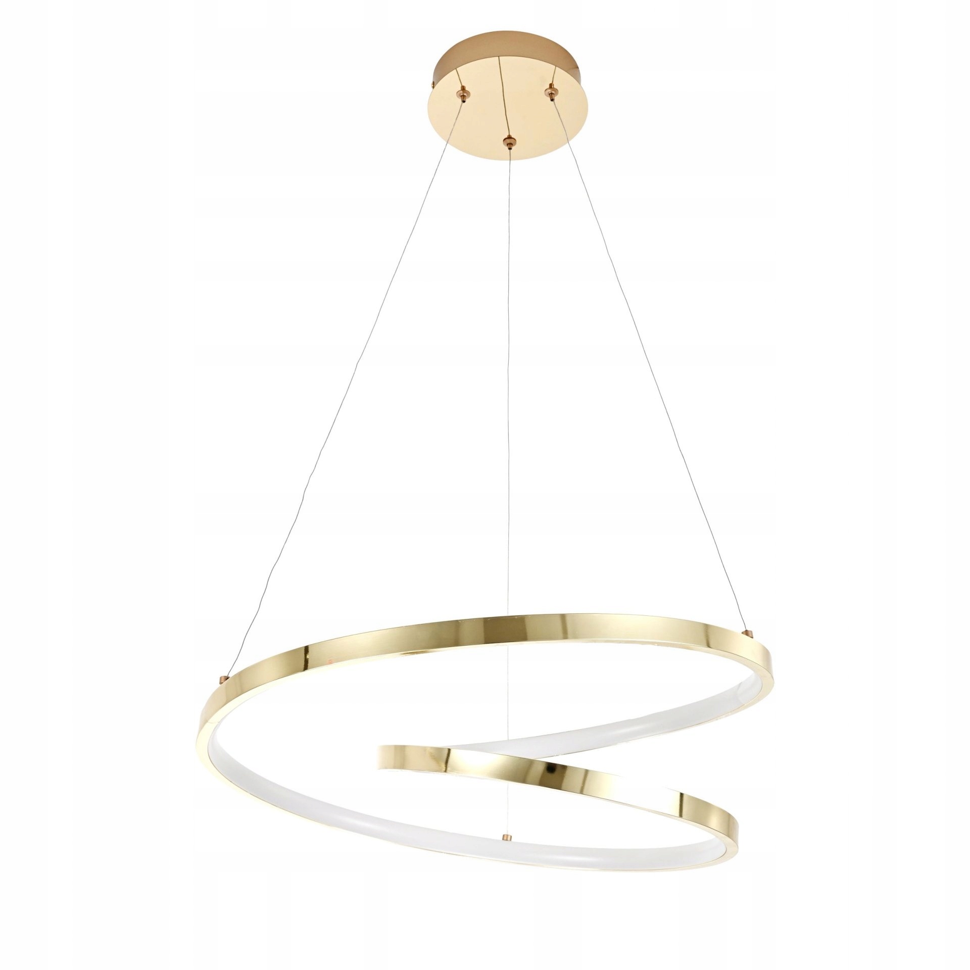 Závesná lampa Zlatá Kov Led Moderný dizajn Regulácia Tk Lighting