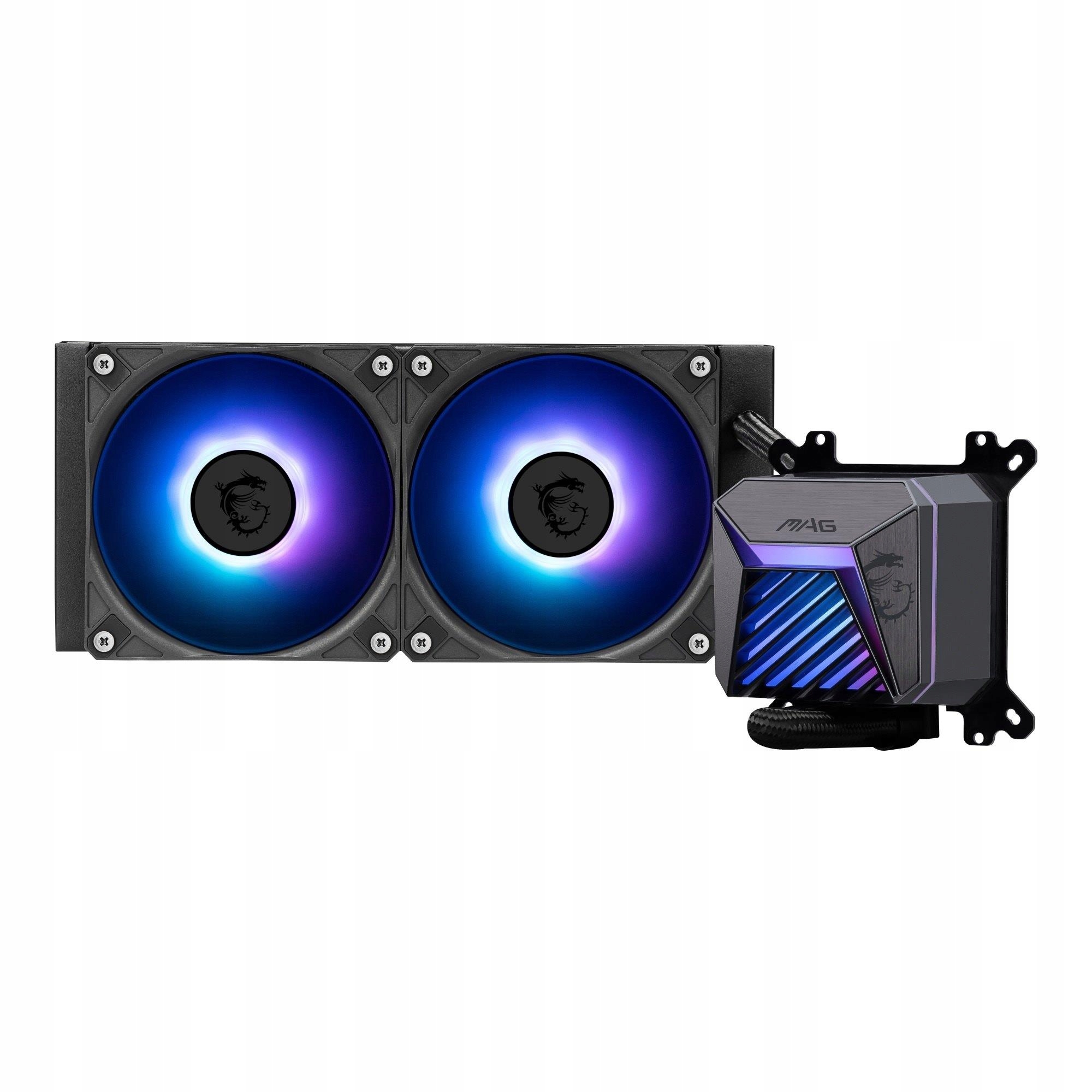 Msi Mag Coreliquid A15 240 Argb 2X120MM Chłodzenie Wodne Do Pc Gamingowego