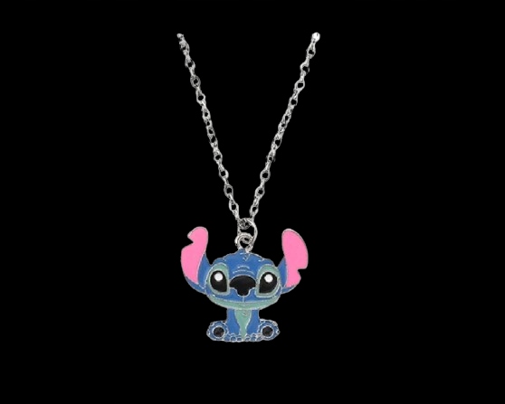 Naszyjnik Dziecięcy Łańcuszek Stitch Disney Lilo & Stitch 1 Materiał Inny