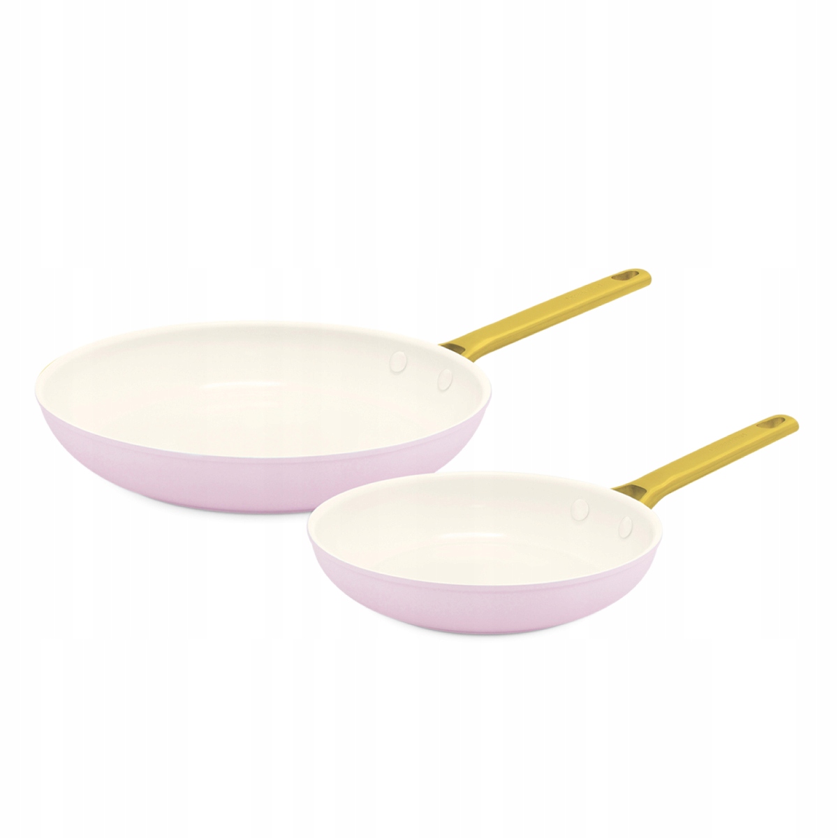 Patelnie ceramiczne Padova Pink zestaw 20 28 cm GreenPan