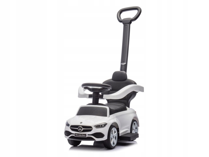 Jeździk Milly Mally Mercedes Benz C-Class Biały rączka