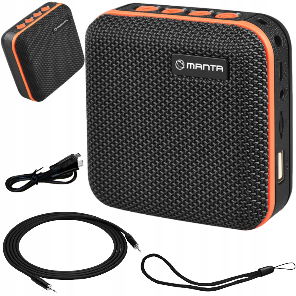 

Głośnik Bezprzewodowy Przenośny Manta Bluetooth Fm