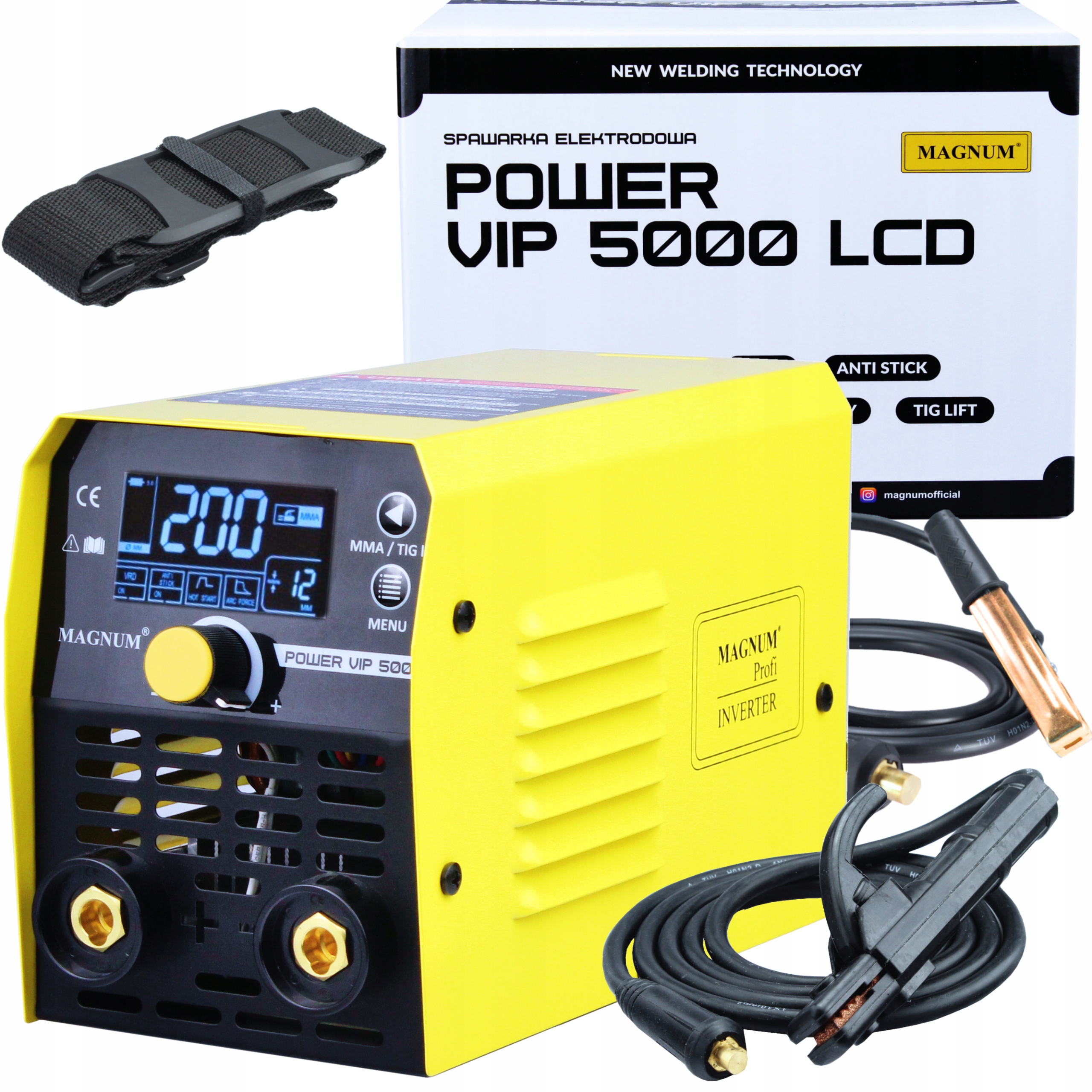Spawarka inwerterowa 200A Vip 5000 Synergia Magnum
