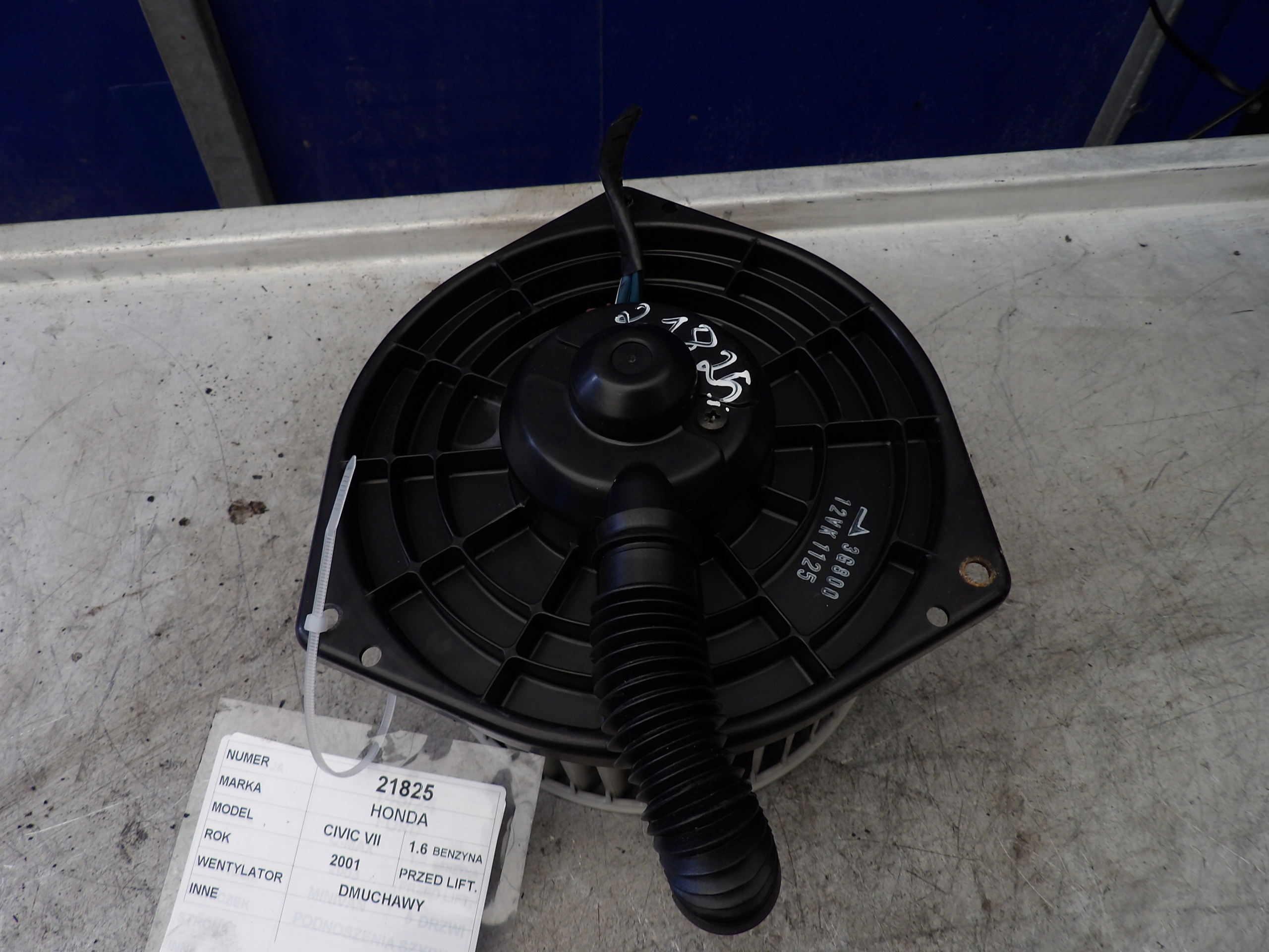 Honda Civic VII ventilátor topení 3G800