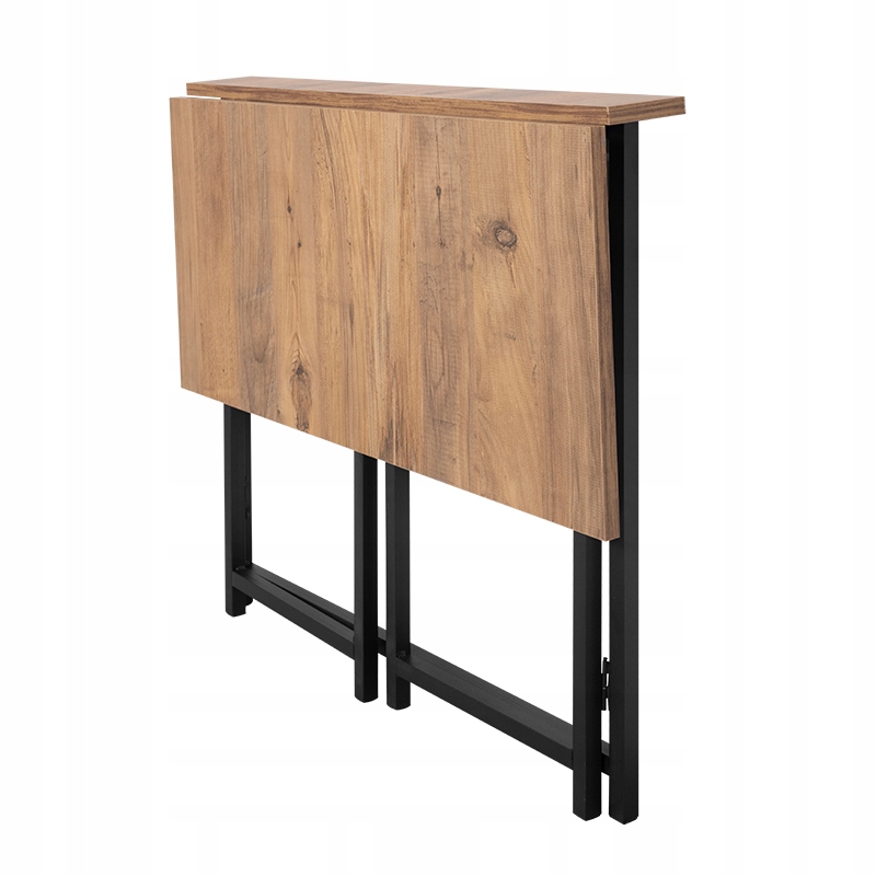 BIURKO SKŁADANE ścienne KOMPUTEROWE LOFT NOWOCZESNE INDUSTRIALNE MAŁE Wysokość mebla 72 cm