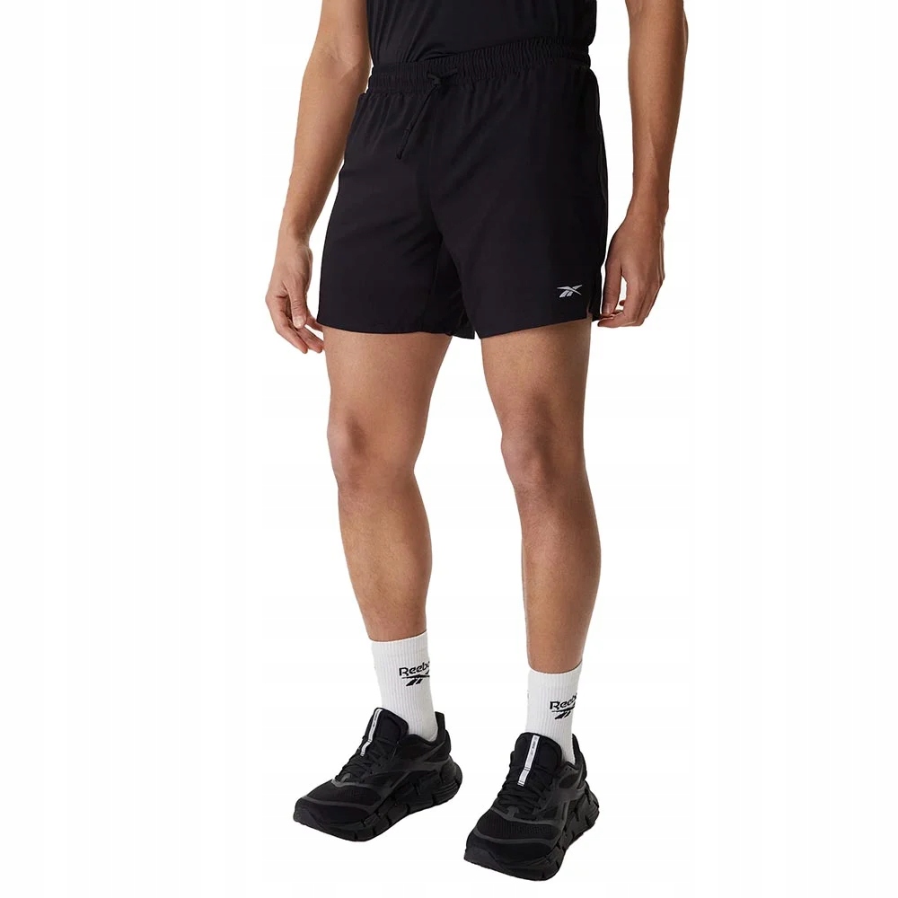 Spodenki treningowe męskie Reebok Essential Czarne RK25603CCM-100003 L