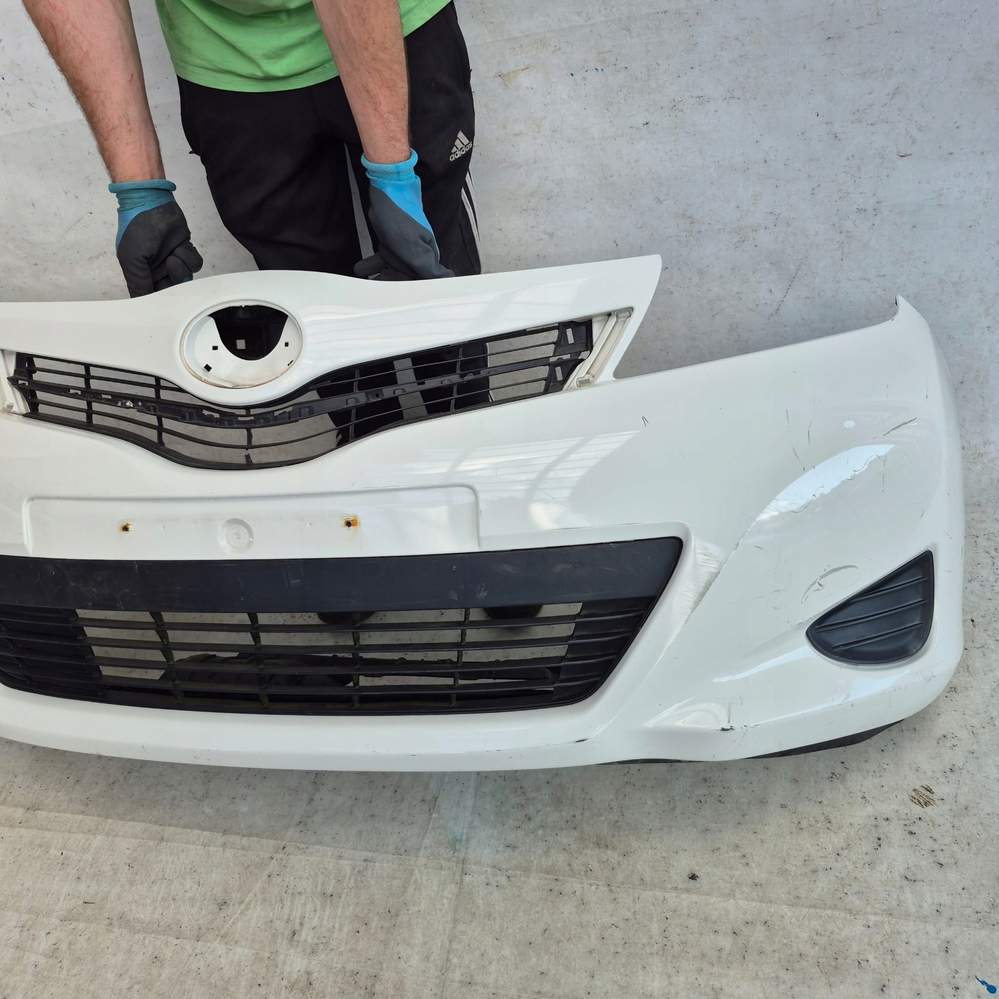 TOYOTA YARIS III 3 11-14 bumper front front 52119-0D410