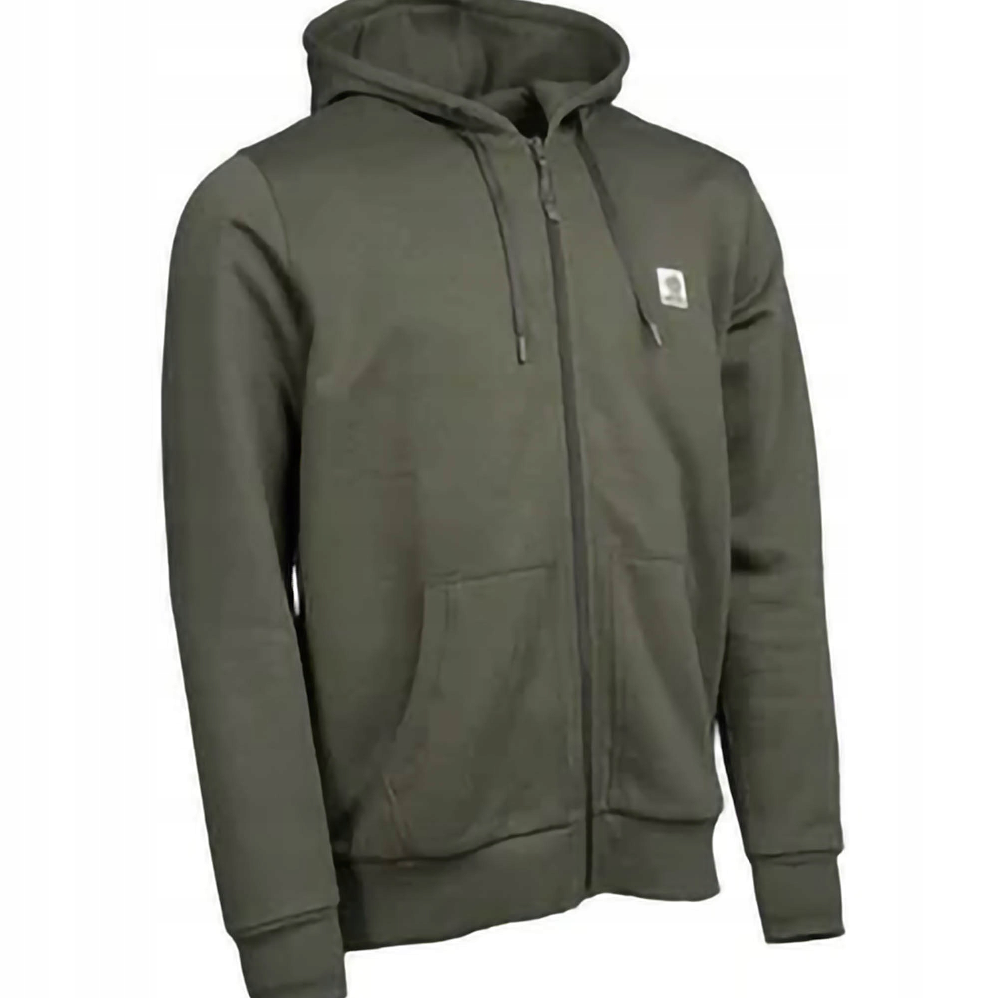 Mikina Nash Make It Happen Badge Zipped Hoody Green L