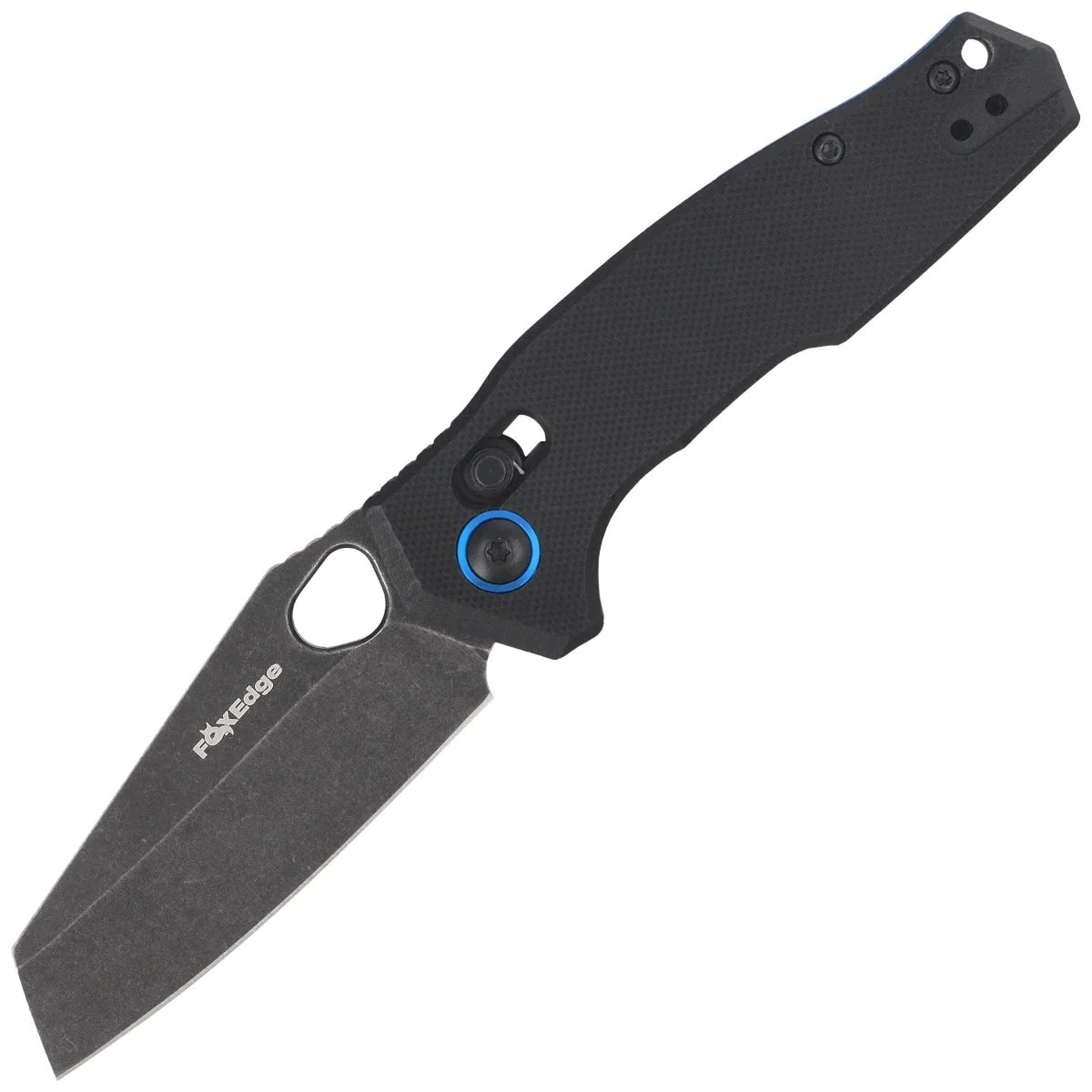 Nůž skládací FoxEdge Crew Black G10, Black Stonewashed (FE-040 G10B)
