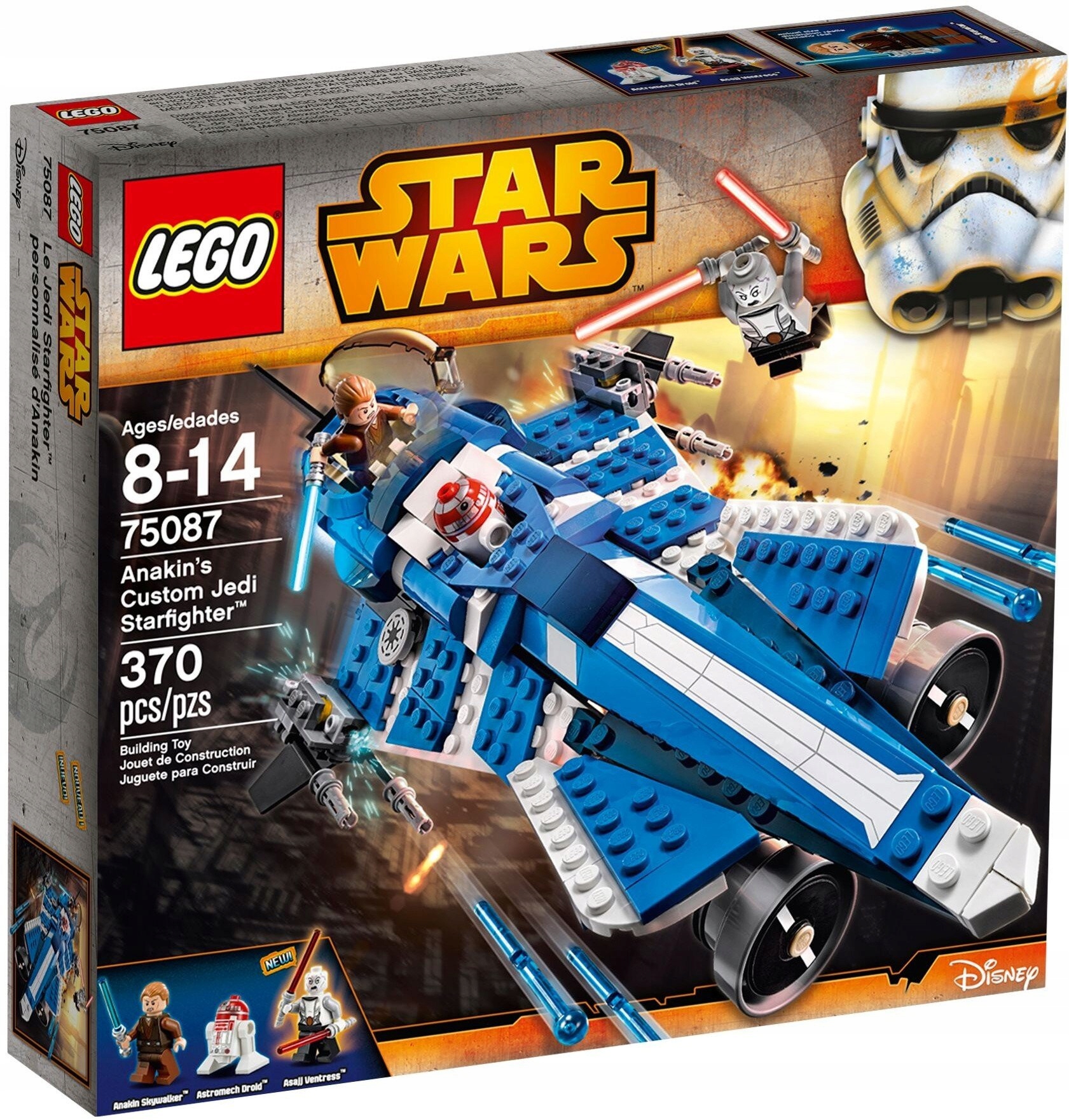 Lego Star Wars Anakinova stíhačka 75087 Nové
