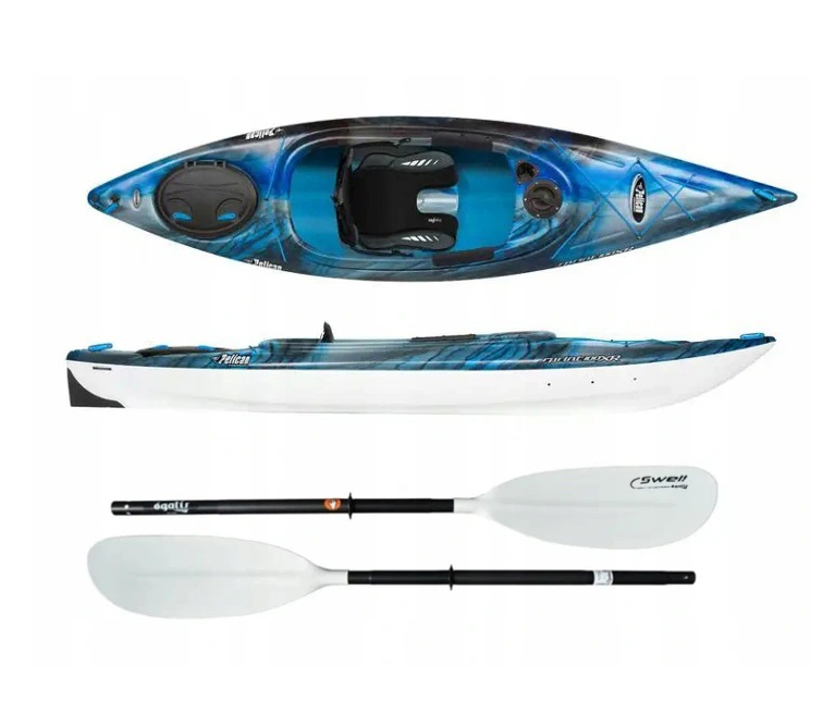 Pakiet Kajak Sprint 100 Xr marki Pelican z wiosłem
