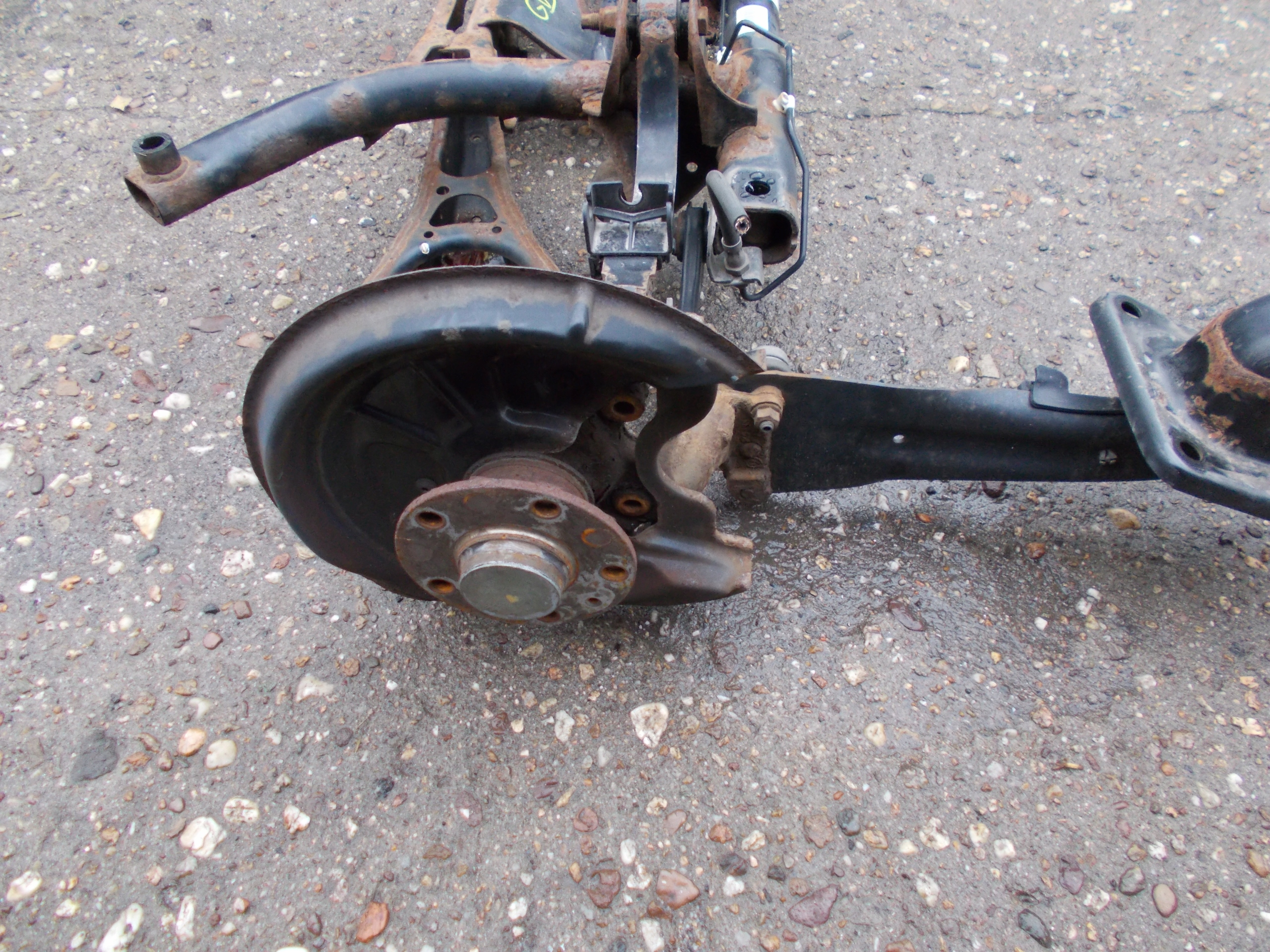 VW GOLF VI CABRIO 1.4 TSI 11R BEKLA springing rear part