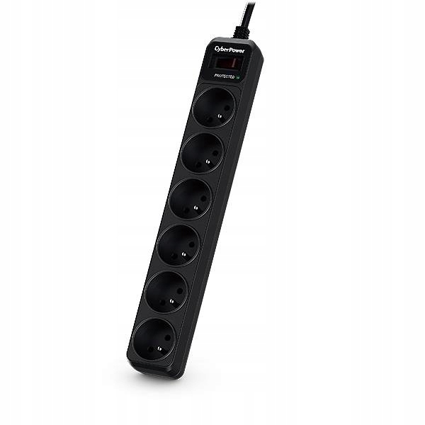 

Listwa przeciwprzepięciowa CyberPower B0620SC0-FR