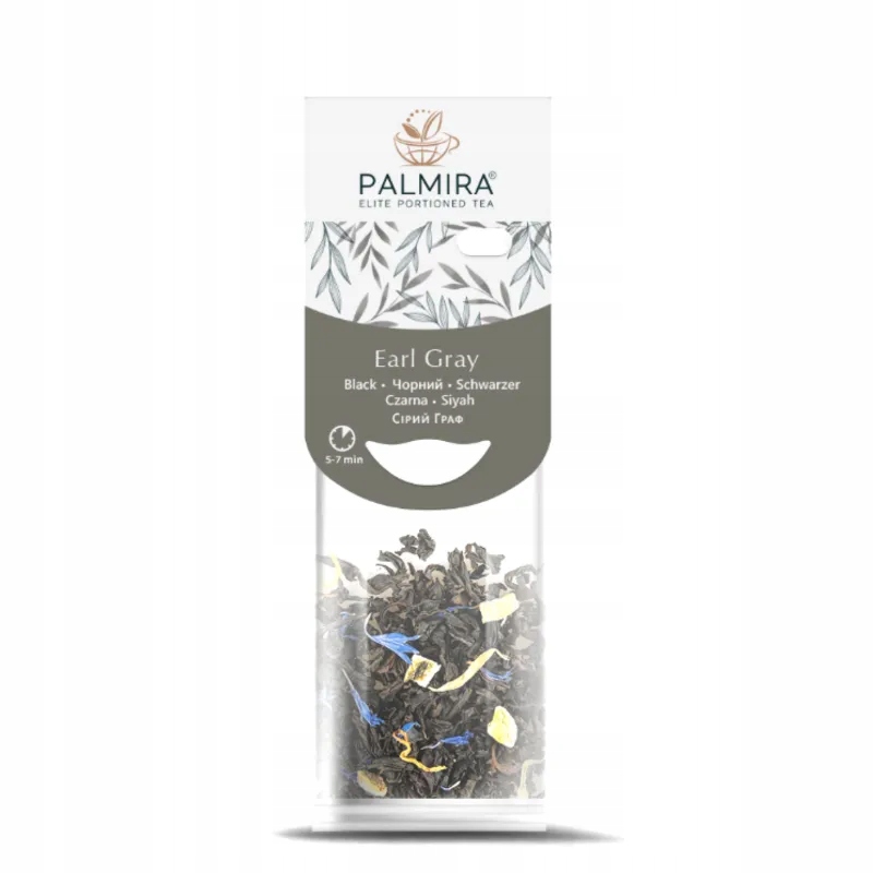 Levně Čaj s bergamotem v sáčcích Palmira Earl Grey 10 sáčků