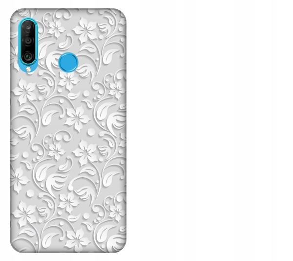 

Etui pokrowiec Huawei P30 Lite Floral kwiaty lisci