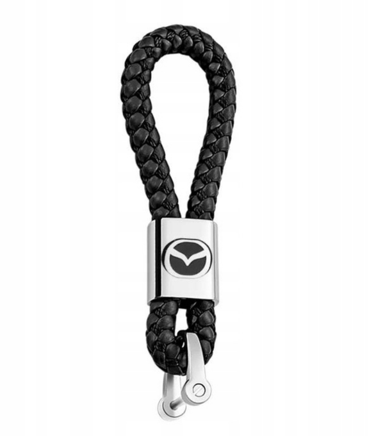 Mazda Brelok Do Kluczy Pleciony Skóra W-2