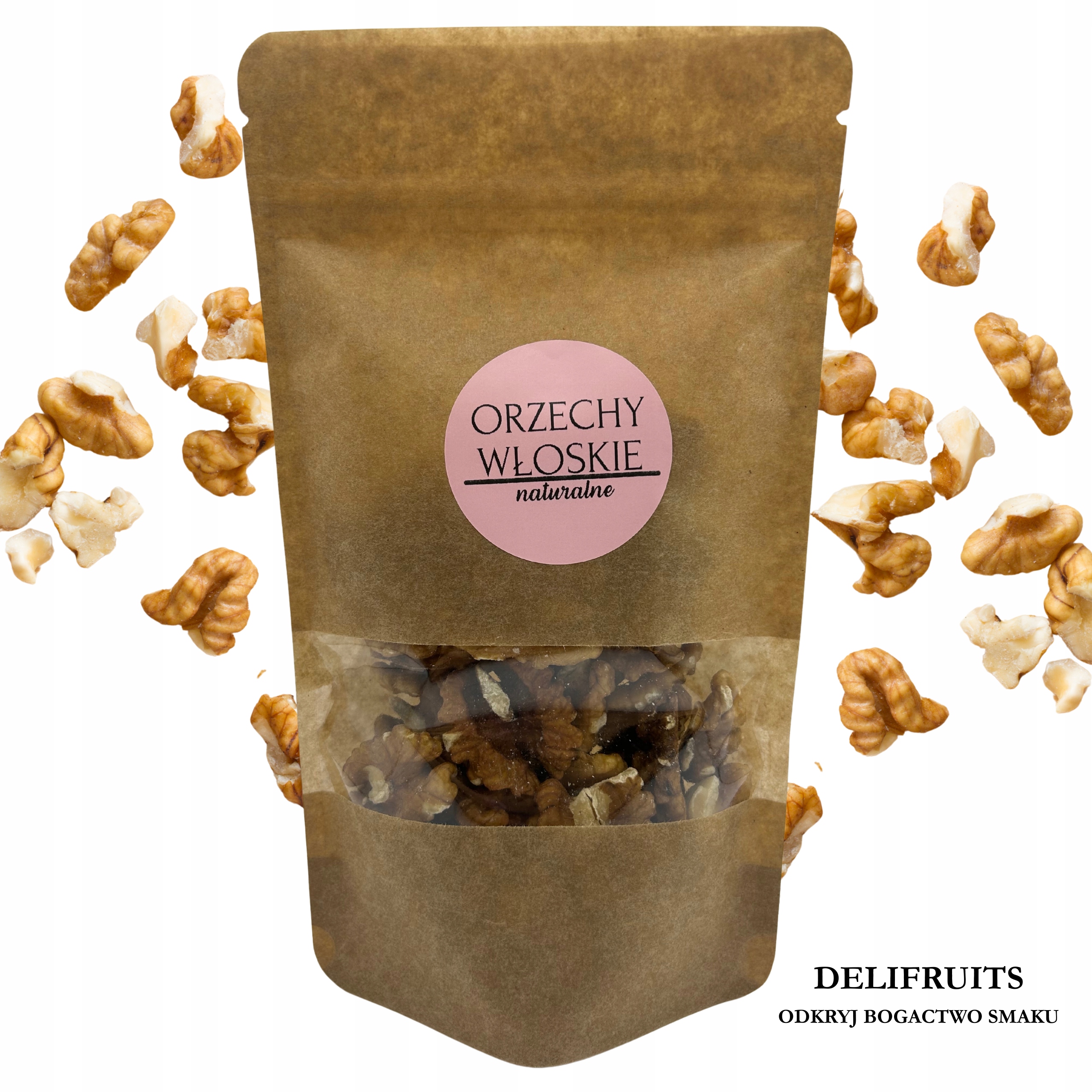 Levně Vlašské Ořechy Přírodní Celé 2,5 Kg (2500 G) Zdravé Čerstvé Delifruits