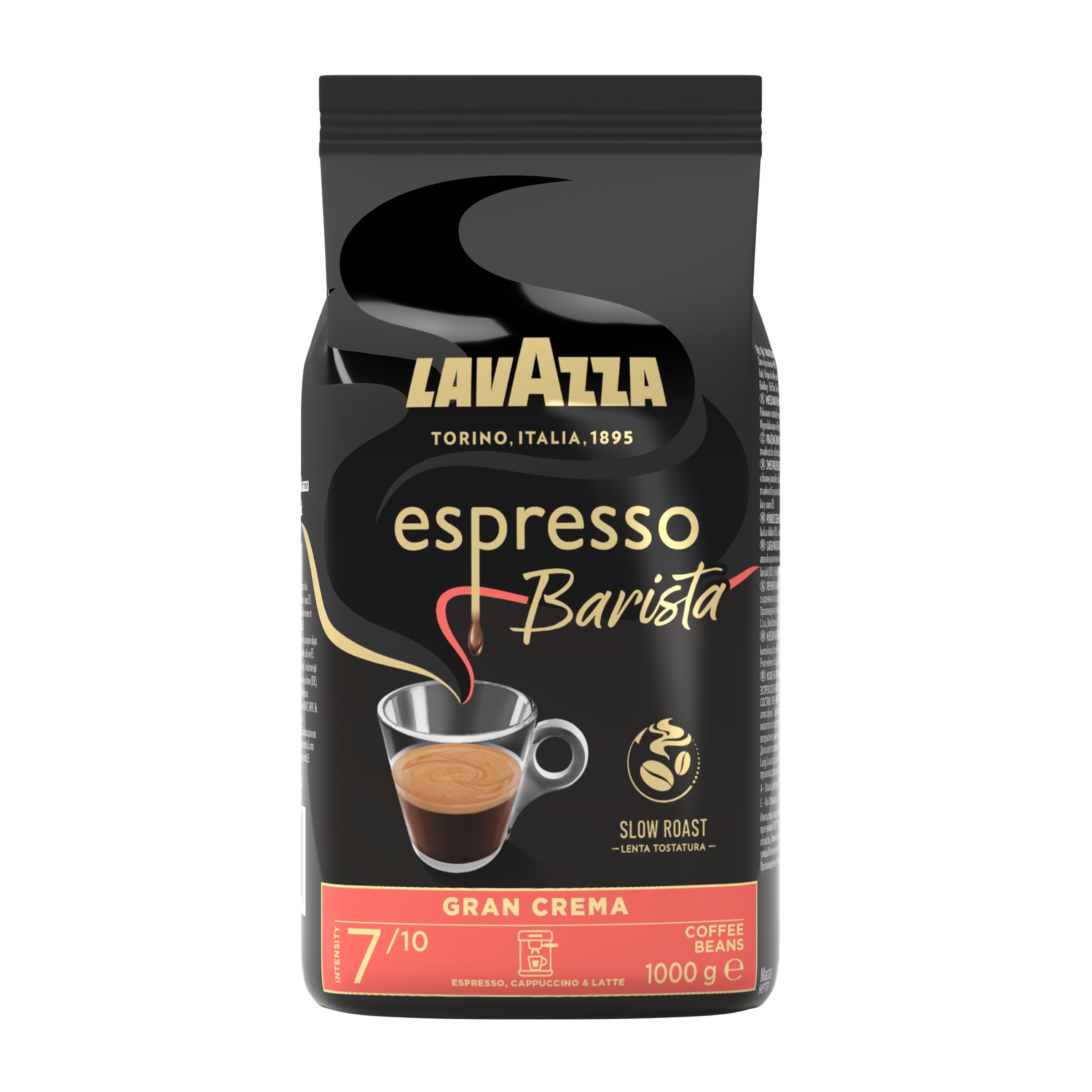 Kawa ziarnista mieszana Lavazza 1kg Espresso Barista Gran Crema 1000g