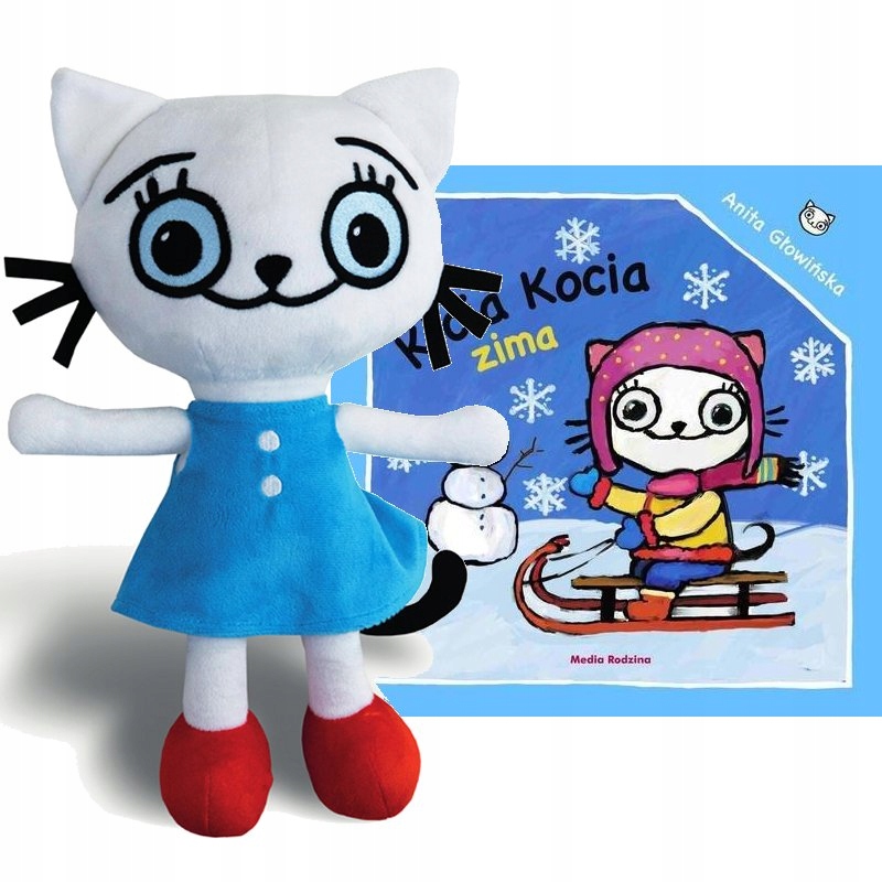 

Kicia Kocia maskotka 30 cm KIcia Kocia Zima Kd