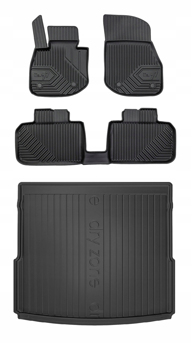 Set 77 Gumové koberce a rohože Bmw iX1 U11 Electric od 2022-