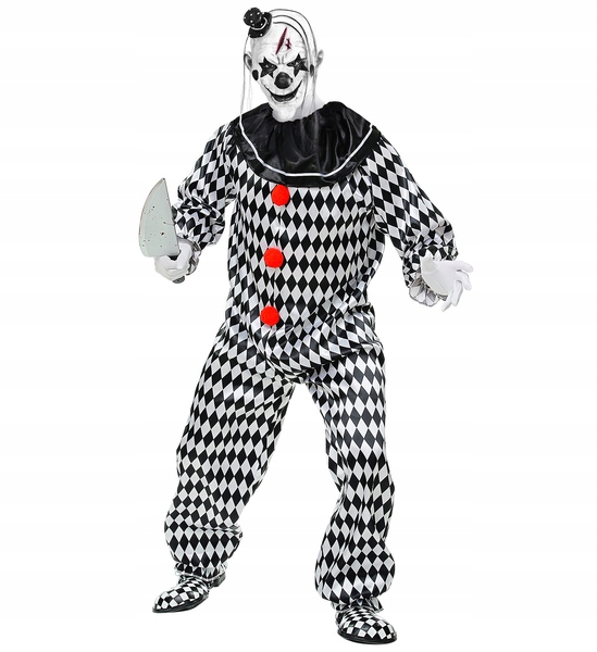 Kostým Hrozného Klauna Klaun Clown Halloween XL