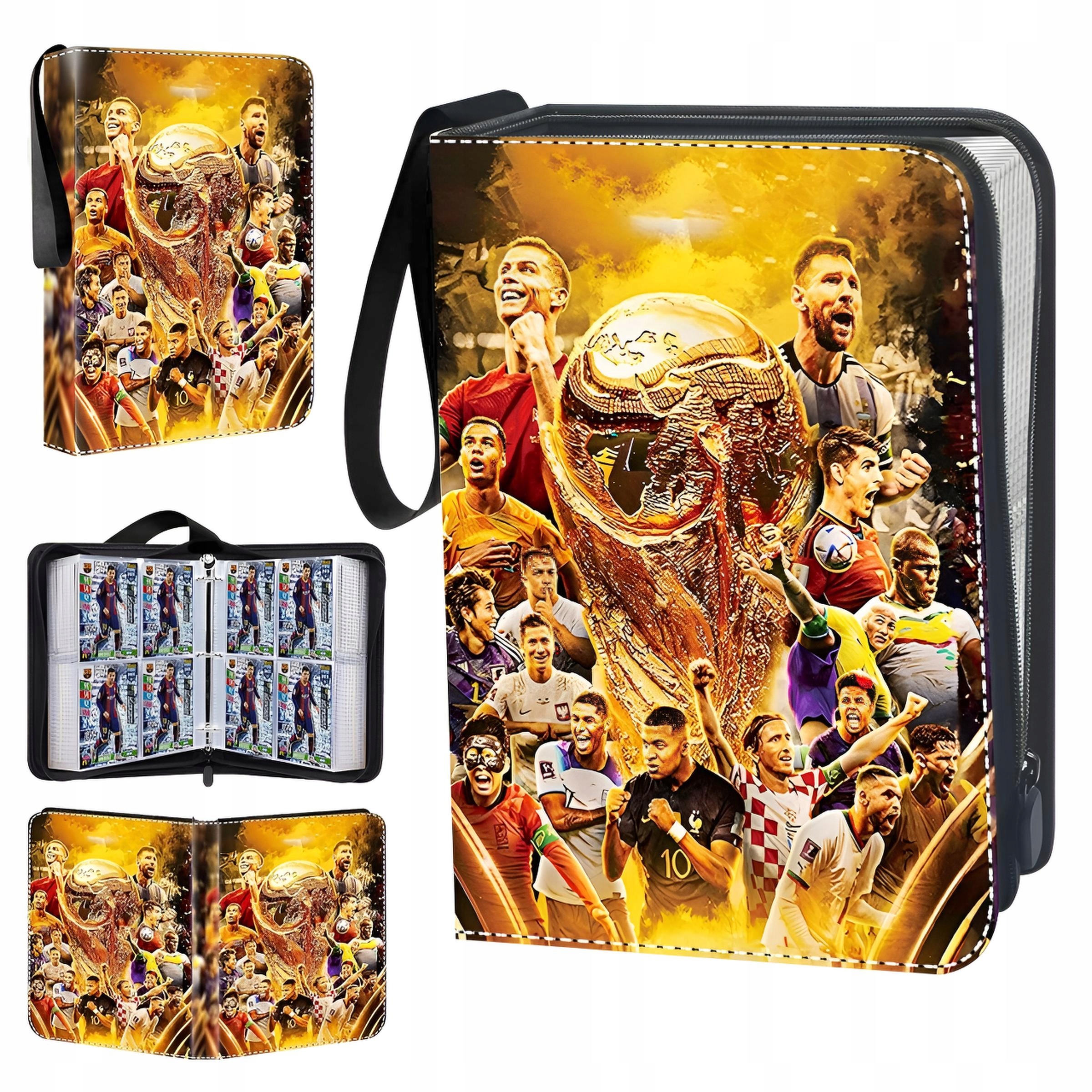 BINDER КОЛЛЕКЦИОННЫЙ ФУТБОЛЬНЫЙ АЛЬБОМ ДЛЯ 400 КАРТ КЛАССИФИКАТОР XXL