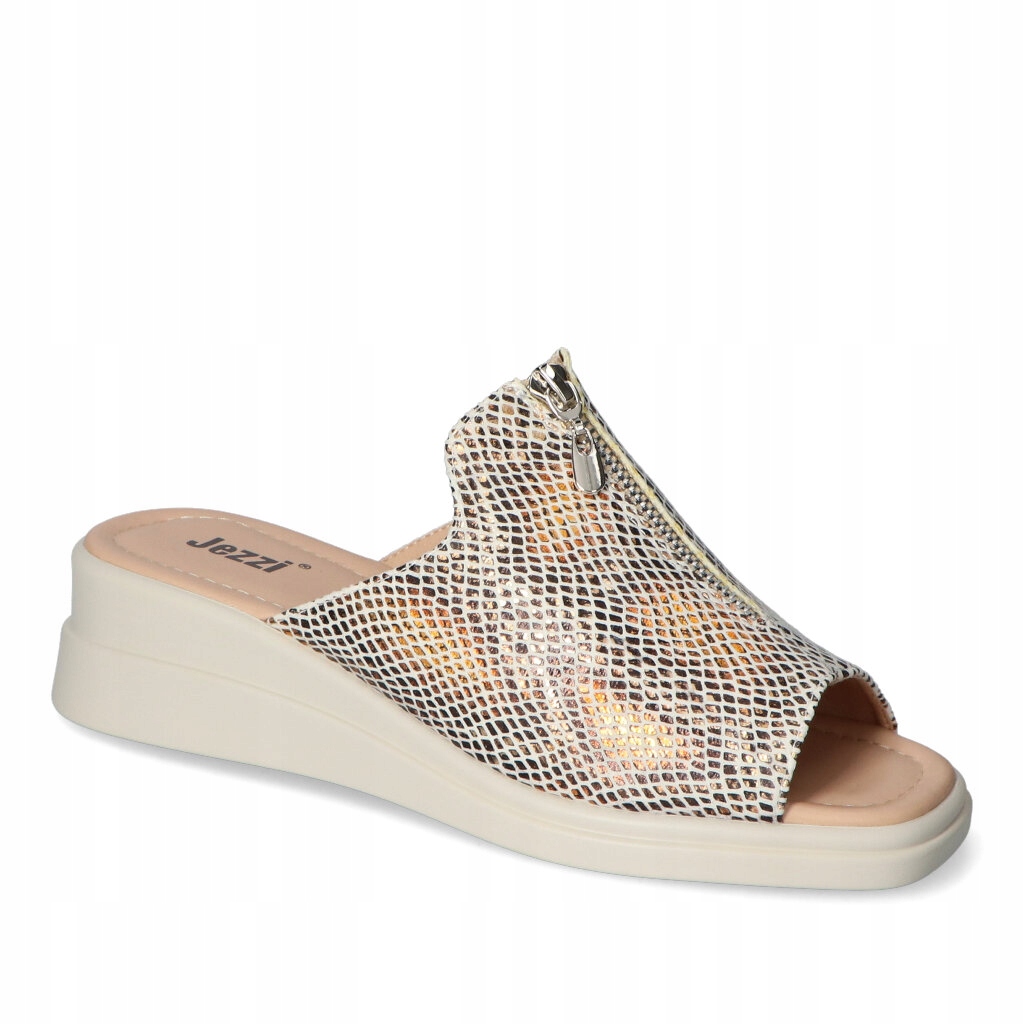 Nazouváky Jezzi ASA266-2 Béžová Had 40