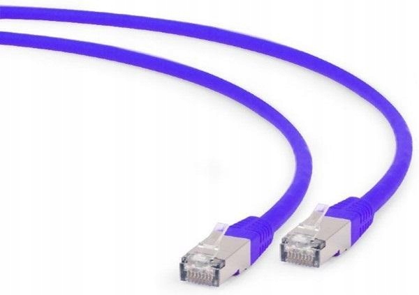 Kabel kat.6A Sftp Lszh Patch cord 1m (fioletowy) Gembird