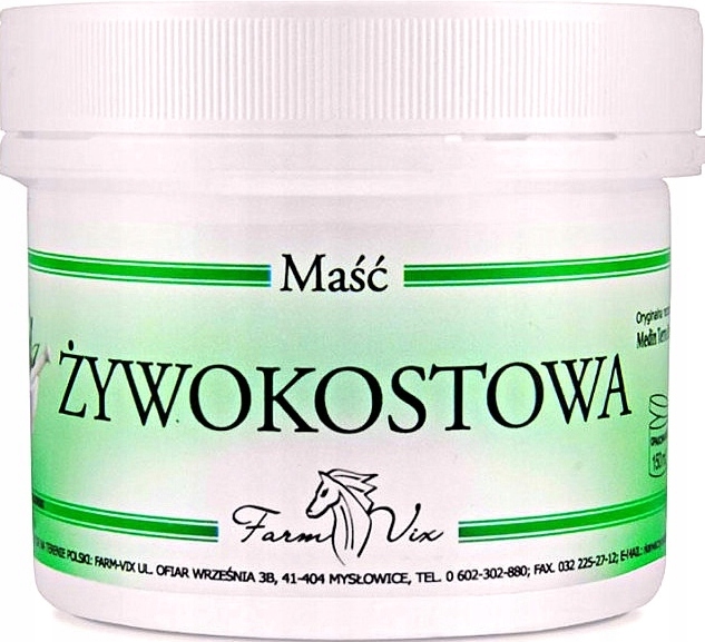 

Maść Żywokostowa 150 ML Farm-vix