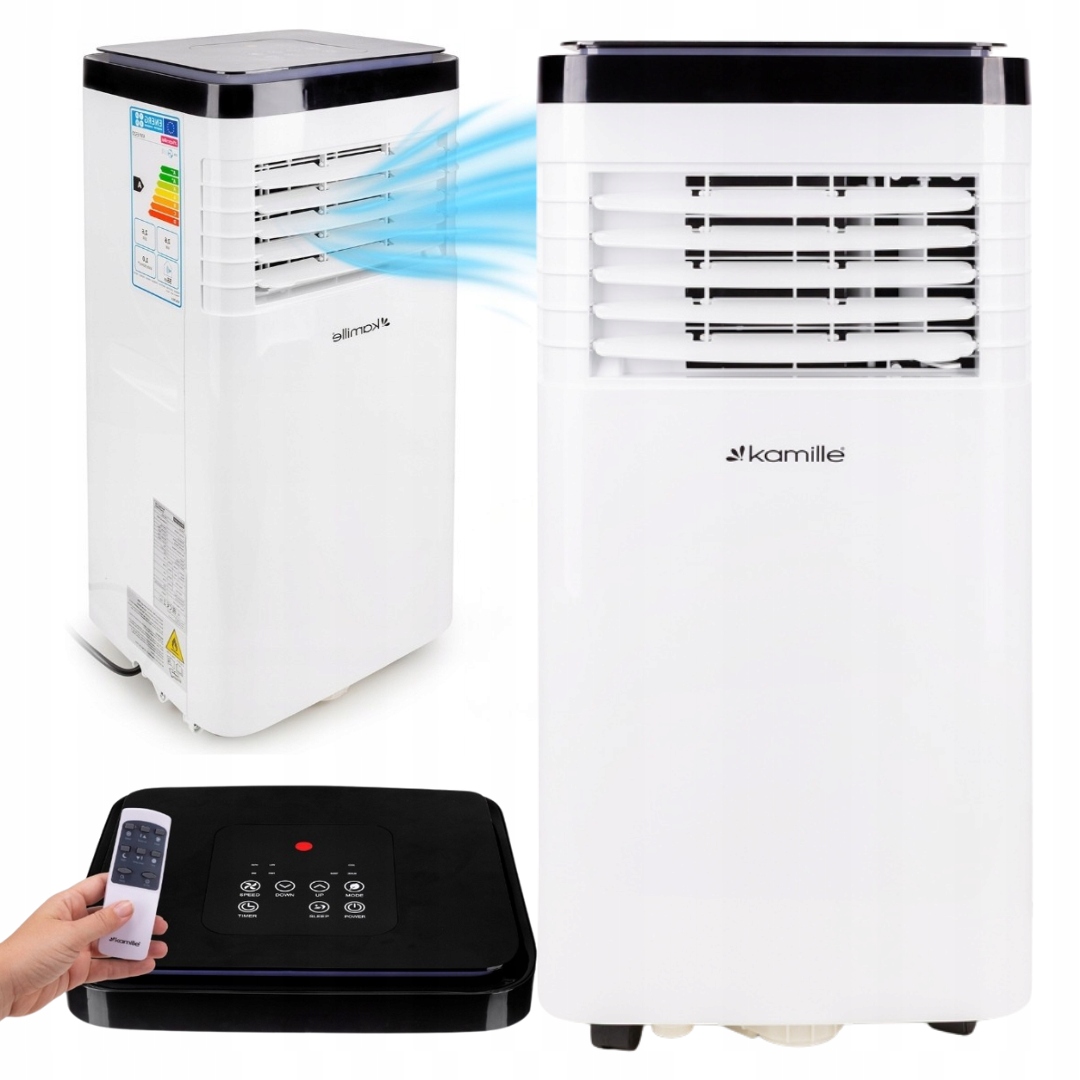Klimatizátor Prenosný tichý 3v1 2.6kW 9000BTU/h Odvlhčovač Kamille