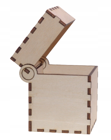 ZESTAW ze sklejki - PUDEŁKO DEKORY NA CHOINKĘ bombki gwiazdki 5cm / 15 szt Marka Inna