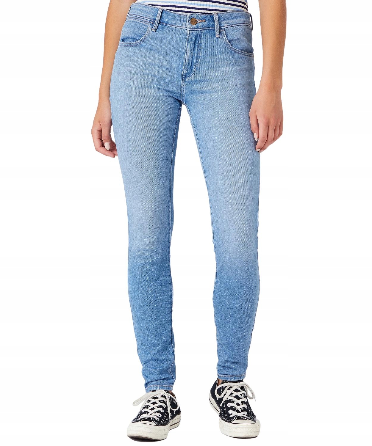 

Jeansy Wrangler Skinny W28KXP44C Light Sky 38/32